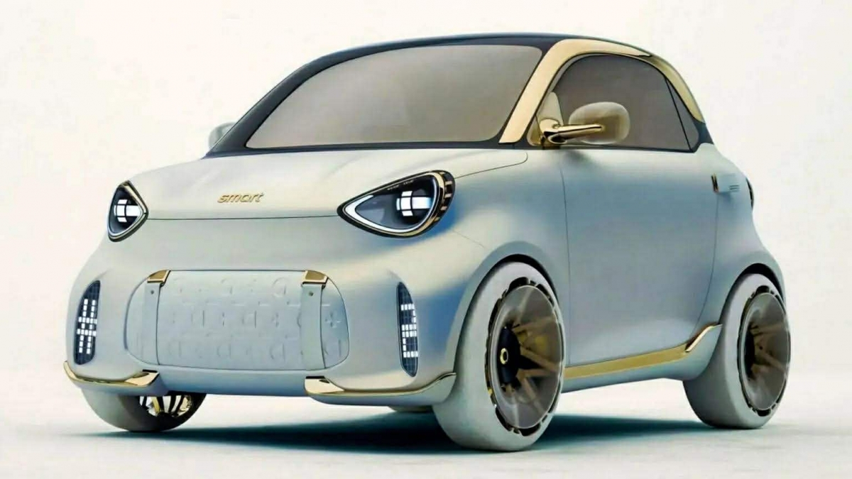 Smart Concept #2 t&aacute;i sinh huyền thoại Fortwo với diện mạo xe đ&ocirc; thị ho&agrave;n to&agrave;n mới- Ảnh 9.
