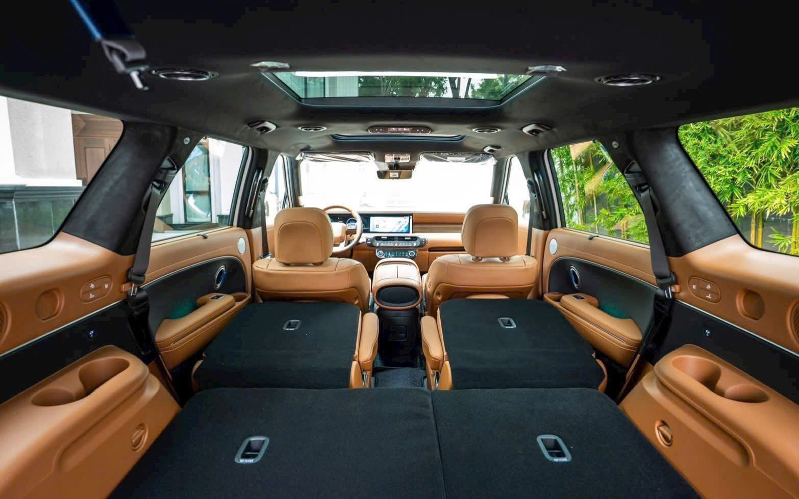 Đại l&yacute; b&aacute;o Hyundai Palisade gi&aacute; tạm t&iacute;nh từ hơn 1,7 tỷ đồng tại Việt Nam: 3 phi&ecirc;n bản, t&ugrave;y chọn m&aacute;y xăng turbo, hybrid mạnh hơn Santa Fe- Ảnh 9.