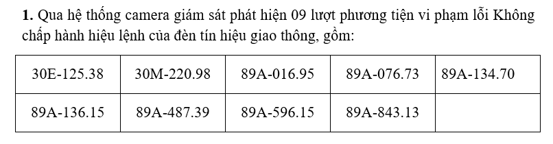 143 chủ xe m&aacute;y, &ocirc; t&ocirc; mang biển kiểm so&aacute;t sau khẩn trương nộp phạt nguội theo nghị định 168- Ảnh 13.