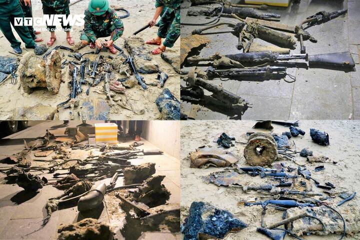 C&oacute; g&igrave; b&ecirc;n trong khối th&eacute;p khổng lồ nghi xe tăng vừa trục vớt ở bờ biển Gia Lai?- Ảnh 6.