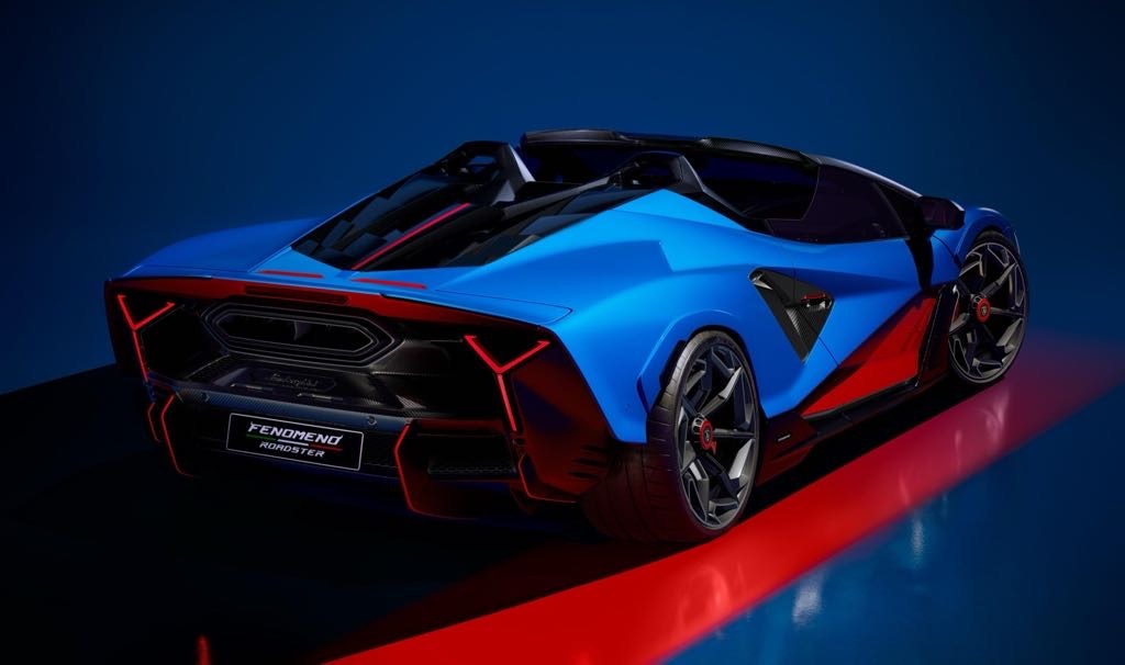 Lamborghini Fenomeno Roadster ra mắt: 15 chiếc tr&ecirc;n to&agrave;n cầu, m&aacute;y V12 h&uacute;t kh&iacute; tự nhi&ecirc;n hơn 1.000 m&atilde; lực, khung gầm d&ugrave;ng vật liệu carbon, vẫn tăng tốc nhanh 'ch&oacute;ng mặt' nhờ c&ocirc;ng nghệ đặc biệt- Ảnh 3.
