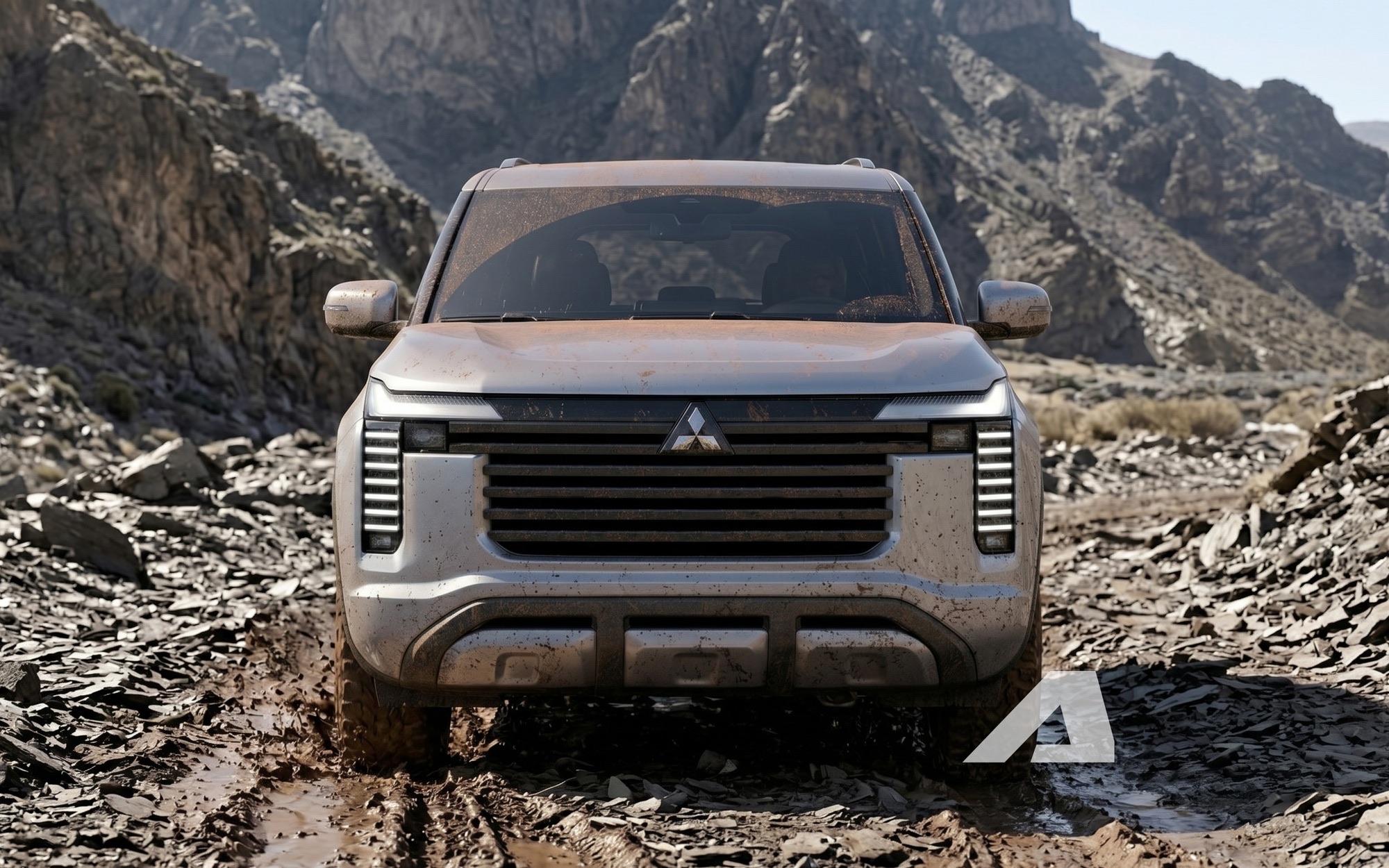 Mitsubishi Pajero mới rục rịch trở lại: 3 phi&ecirc;n bản, lớn hơn Land Cruiser, vẫn đậm chất off-road d&ugrave; d&ugrave;ng m&aacute;y hybrid- Ảnh 1.