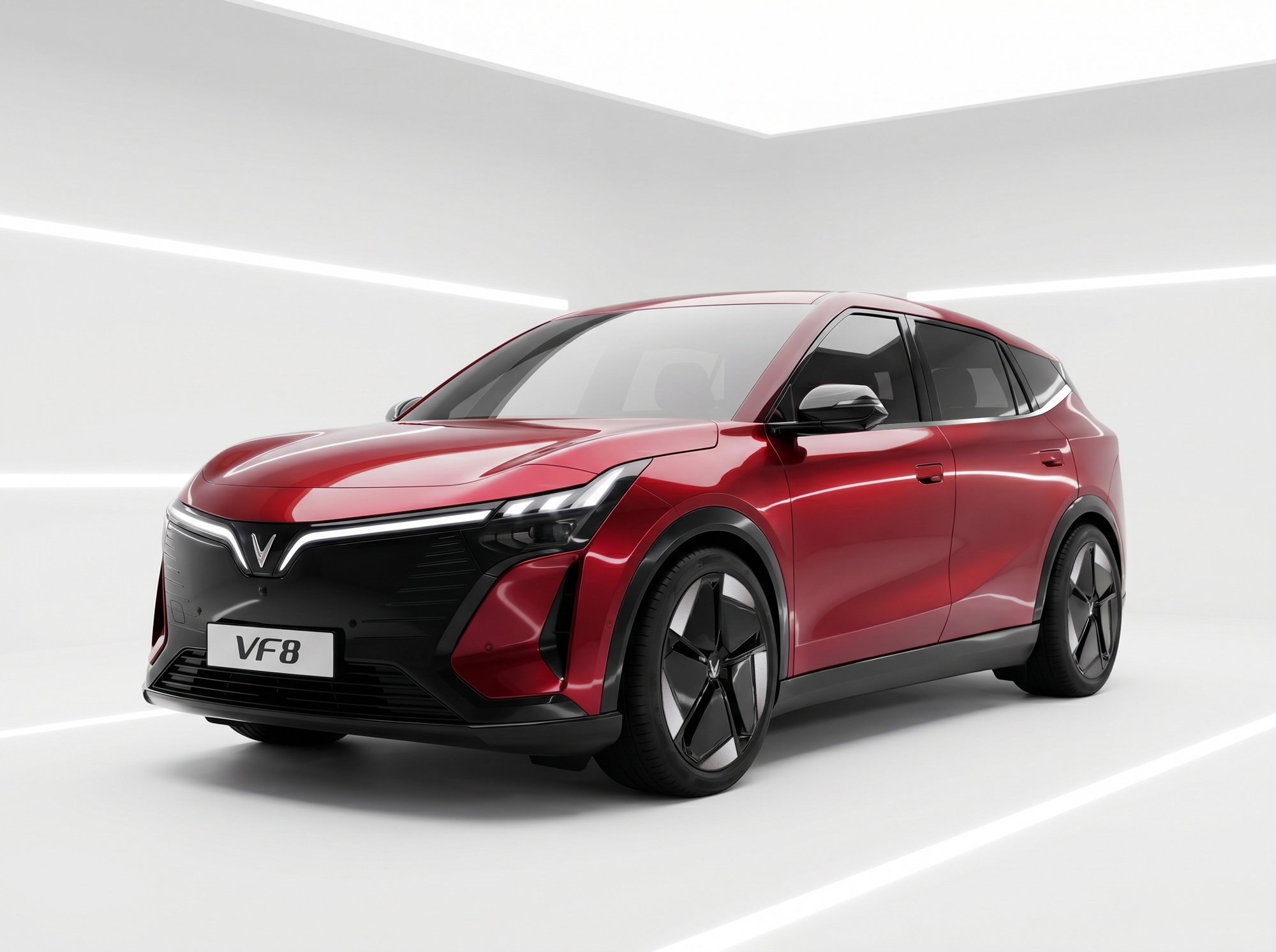 VinFast VF 8 thế hệ mới ra mắt: Gi&aacute; từ 999 triệu đồng, chạy 500km/sạc, n&acirc;ng cấp khung gầm v&agrave; c&ocirc;ng nghệ ADAS- Ảnh 1.