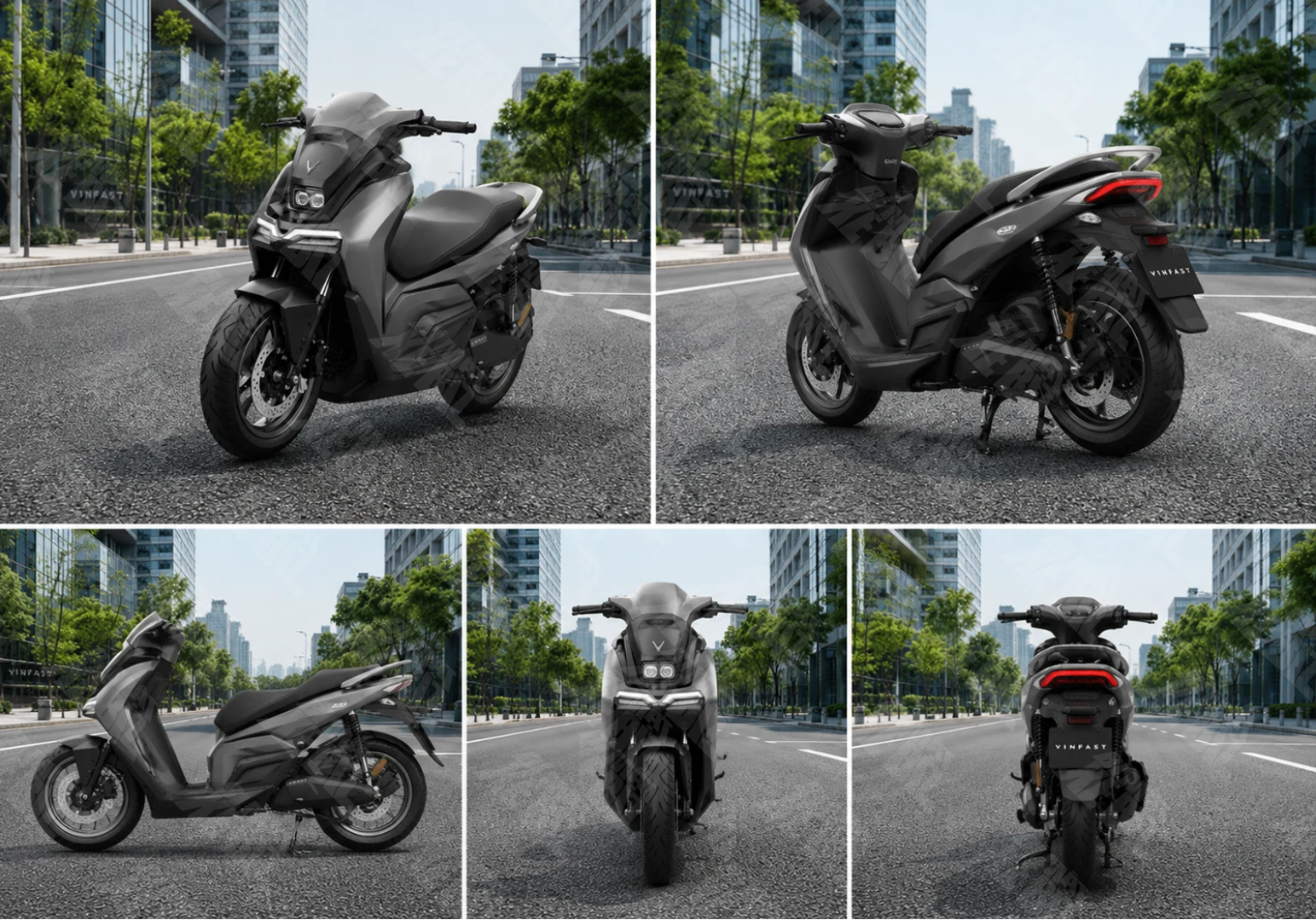Lộ xe m&aacute;y điện VinFast ho&agrave;n to&agrave;n mới tại Việt Nam: Thiết kế phong c&aacute;ch touring, động cơ đặt giữa, k&iacute;nh chắn gi&oacute; cỡ lớn thoải m&aacute;i đi phượt- Ảnh 3.
