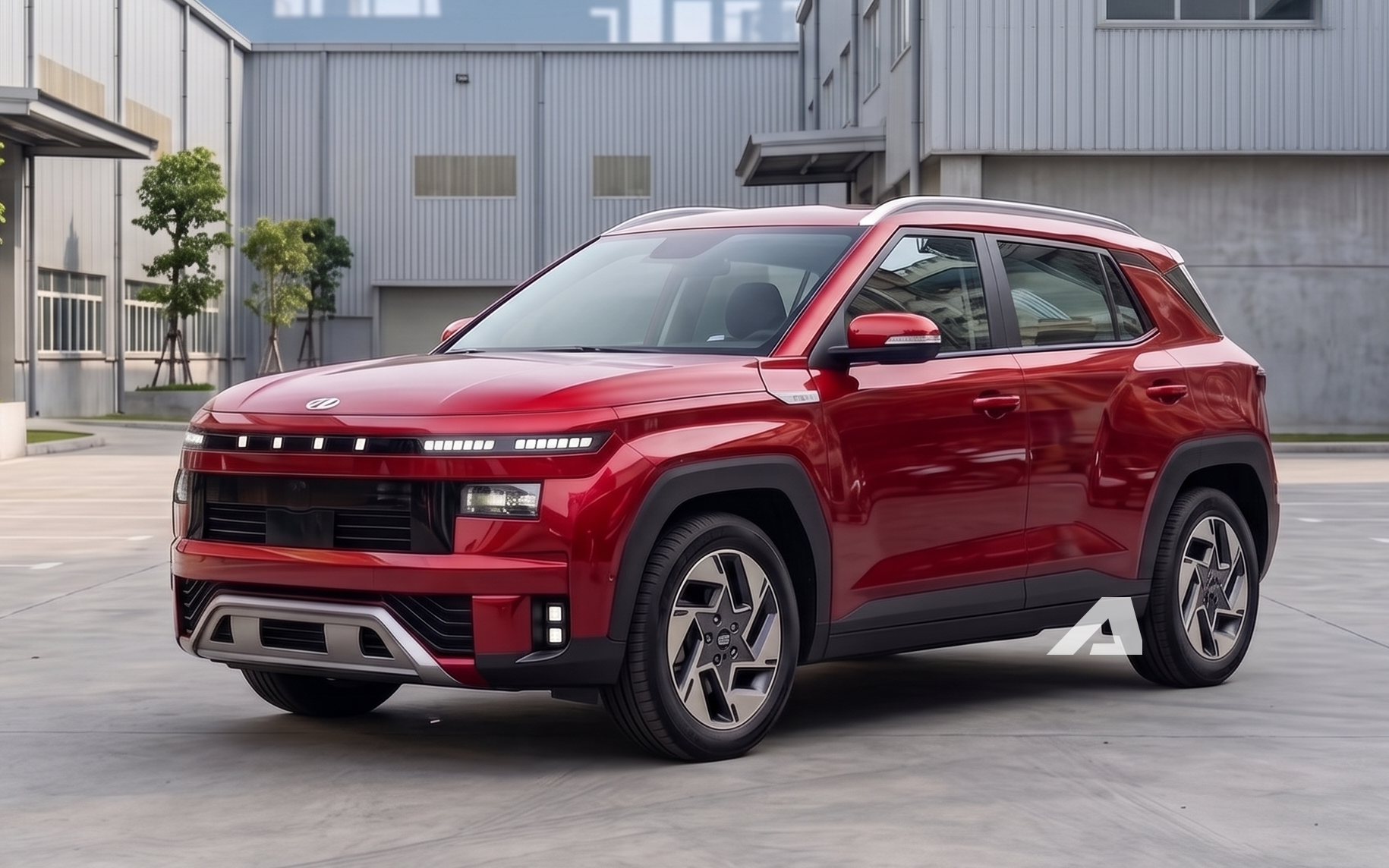 Hyundai Creta đời mới tiếp tục lộ nội thất: Thiết kế tối giản, m&agrave;n h&igrave;nh si&ecirc;u lớn, sẽ t&iacute;ch hợp cả AI, &lsquo;phả hơi n&oacute;ng&rsquo; l&ecirc;n Xfoce, Yaris Cross- Ảnh 7.