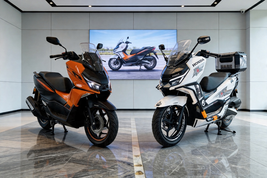 Honda NS150GX 2026 lộ diện: N&acirc;ng cấp cực mạnh về m&agrave;n h&igrave;nh v&agrave; giảm x&oacute;c, liệu c&oacute; g&acirc;y sốt nếu về Việt Nam?- Ảnh 5.