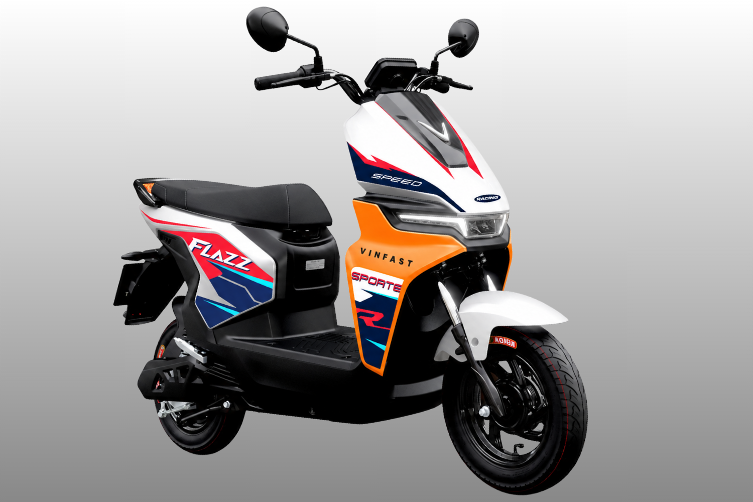Xe m&aacute;y điện VinFast Flazz Max ra mắt kh&aacute;ch Việt: Động cơ mạnh hơn đời trước, sạc đầy đi 85 km, gi&aacute; 14,99 triệu đồng- Ảnh 1.