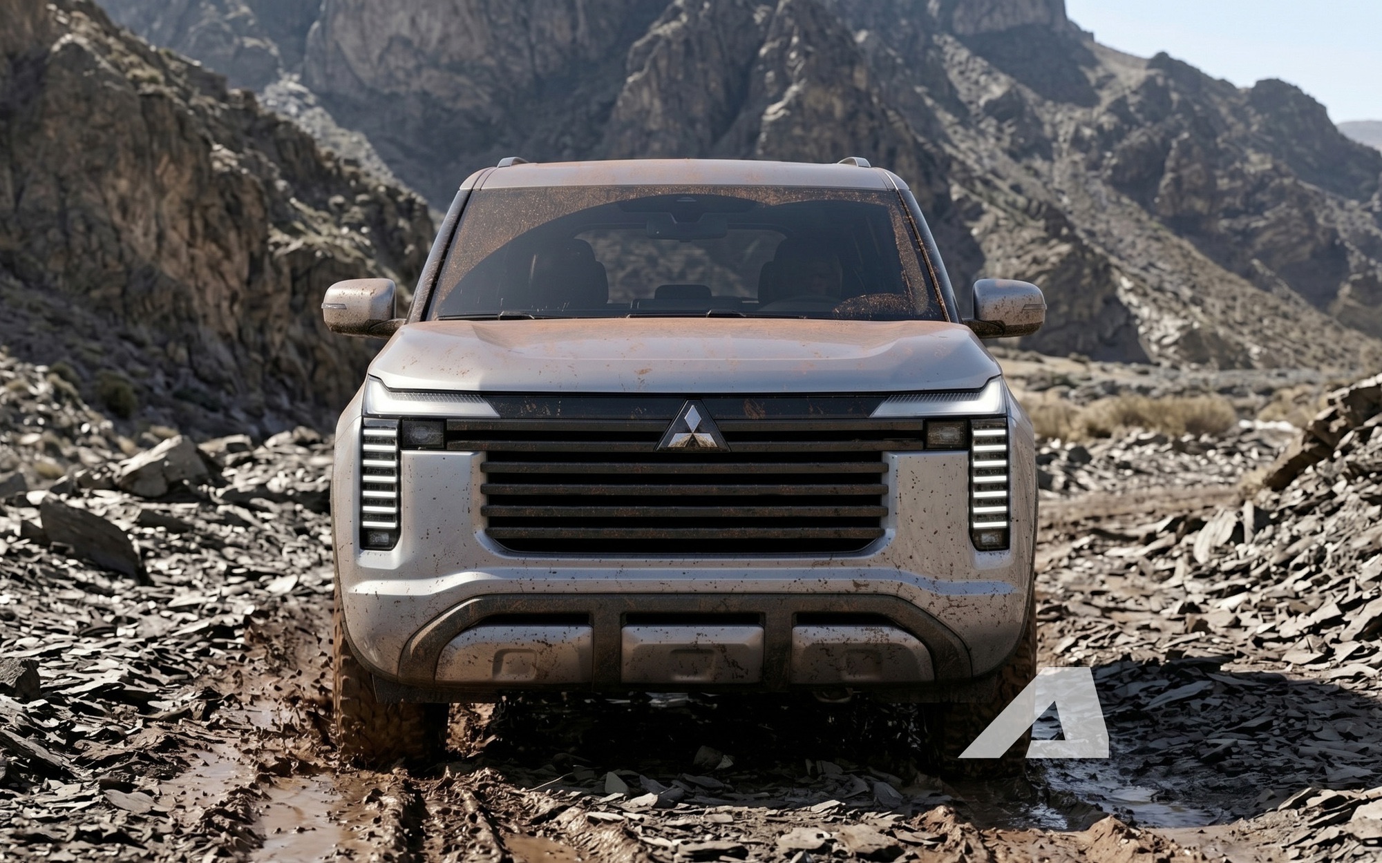 Mitsubishi Pajero đời mới chốt lịch ra mắt to&agrave;n cầu tại ĐN&Aacute;: Chung gầm Triton, dễ th&ecirc;m PHEV cạnh tranh Land Cruiser- Ảnh 2.