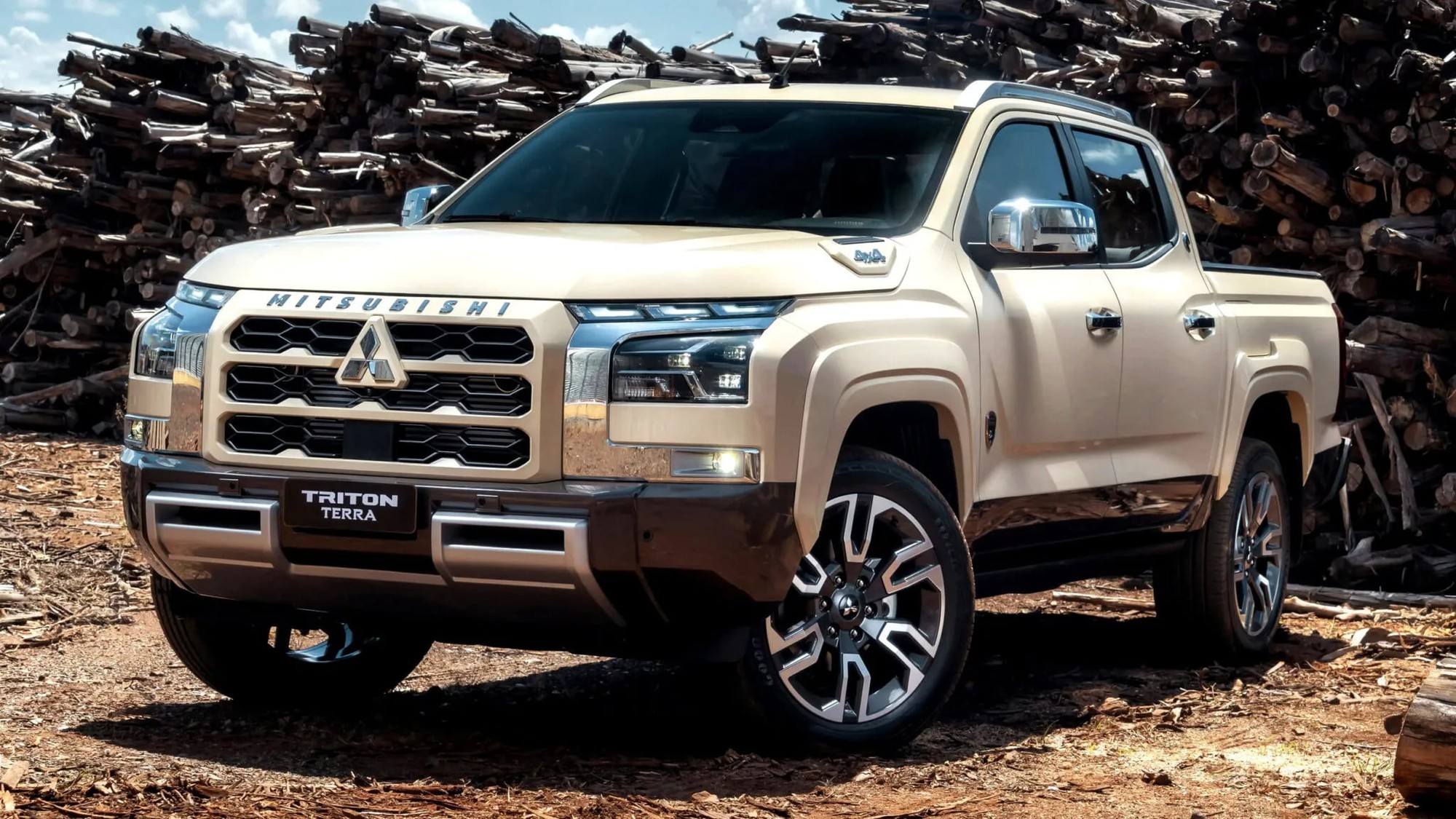 Mitsubishi Triton th&ecirc;m bản 'n&ocirc;ng d&acirc;n' nhưng như cho đại gia: Nội thất da, m&acirc;m 20 inch, chỉ 300 chiếc, l&agrave; biến thể gi&aacute; cao nhất- Ảnh 1.