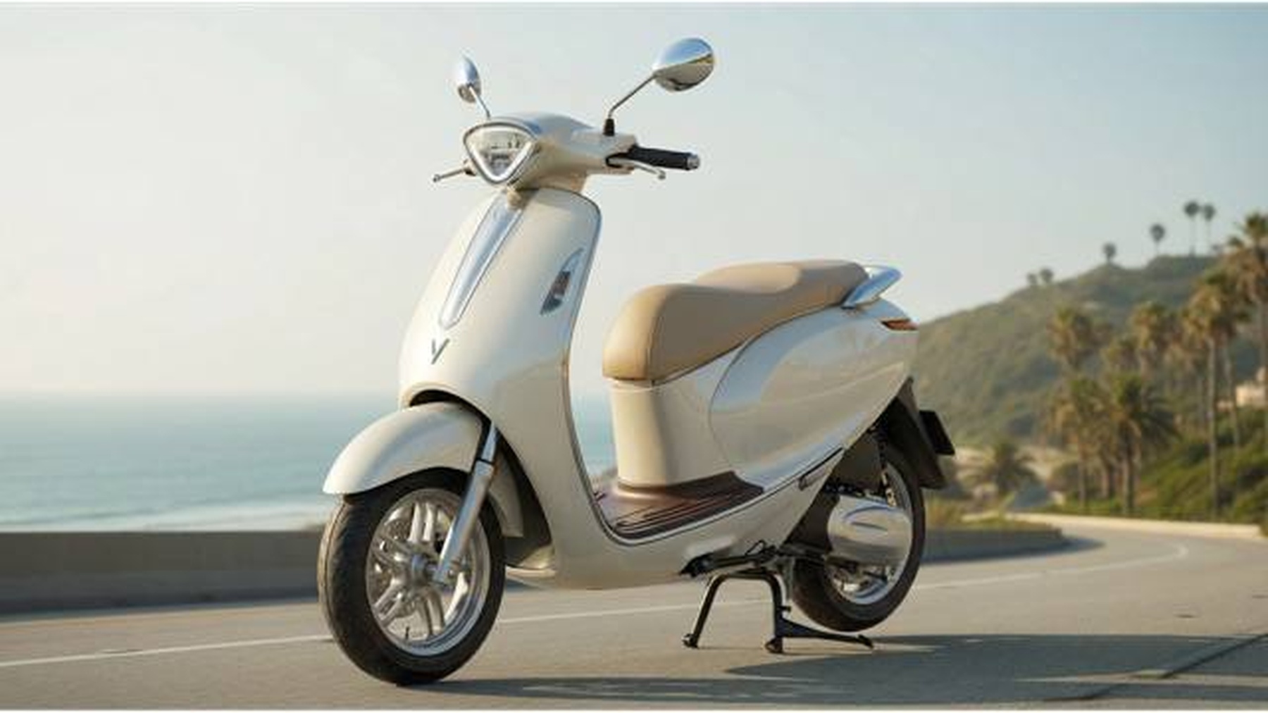 VinFast lộ xe m&aacute;y điện mới: Động cơ điện kh&ocirc;ng đặt ở b&aacute;nh sau, g&acirc;y ch&uacute; &yacute; với thiết kế đầy nữ t&iacute;nh- Ảnh 3.