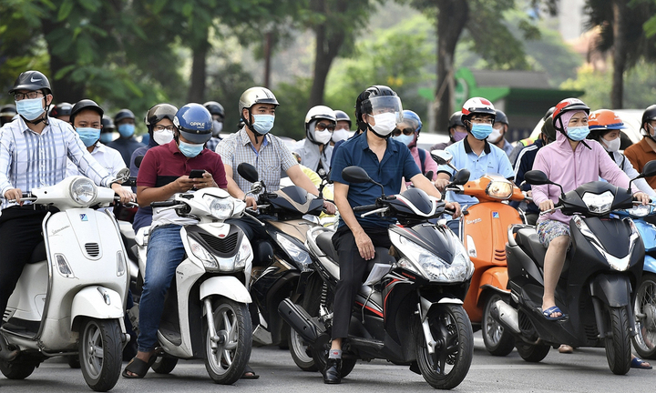 Xe m&aacute;y xăng chiếm 97% trong v&agrave;nh đai 1 H&agrave; Nội- Ảnh 1.