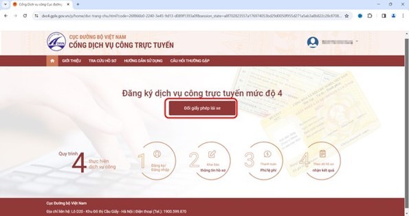 C&aacute;ch đổi bằng l&aacute;i xe &ocirc; t&ocirc;, xe m&aacute;y tại nh&agrave; mới nhất năm 2026- Ảnh 3.