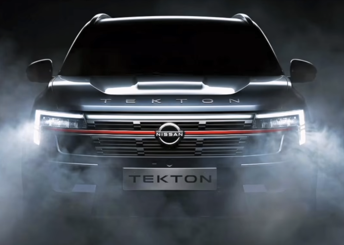 Nissan Tektok lộ rõ đầu xe gân guốc, góc cạnh, giống Patrol thu nhỏ để cạnh tranh Creta, Seltos - Ảnh 1.