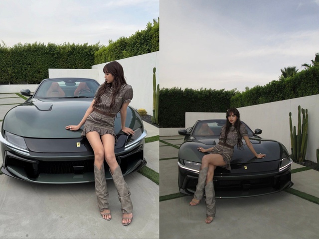 Lisa gi&agrave;u "ph&aacute;t sốc": Sở hữu BST 19 chiếc si&ecirc;u xe 196 tỷ, mua Ferrari - Porsche như mua b&oacute; rau ngo&agrave;i chợ - Ảnh 3.