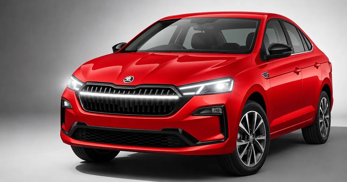 Skoda Slavia 2026 dự kiến ra mắt v&agrave;o th&aacute;ng 8: Thiết kế tinh chỉnh, c&oacute; n&eacute;t của Kushaq, th&ecirc;m c&ocirc;ng nghệ nhưng vẫn giữ động cơ cũ - Ảnh 1.
