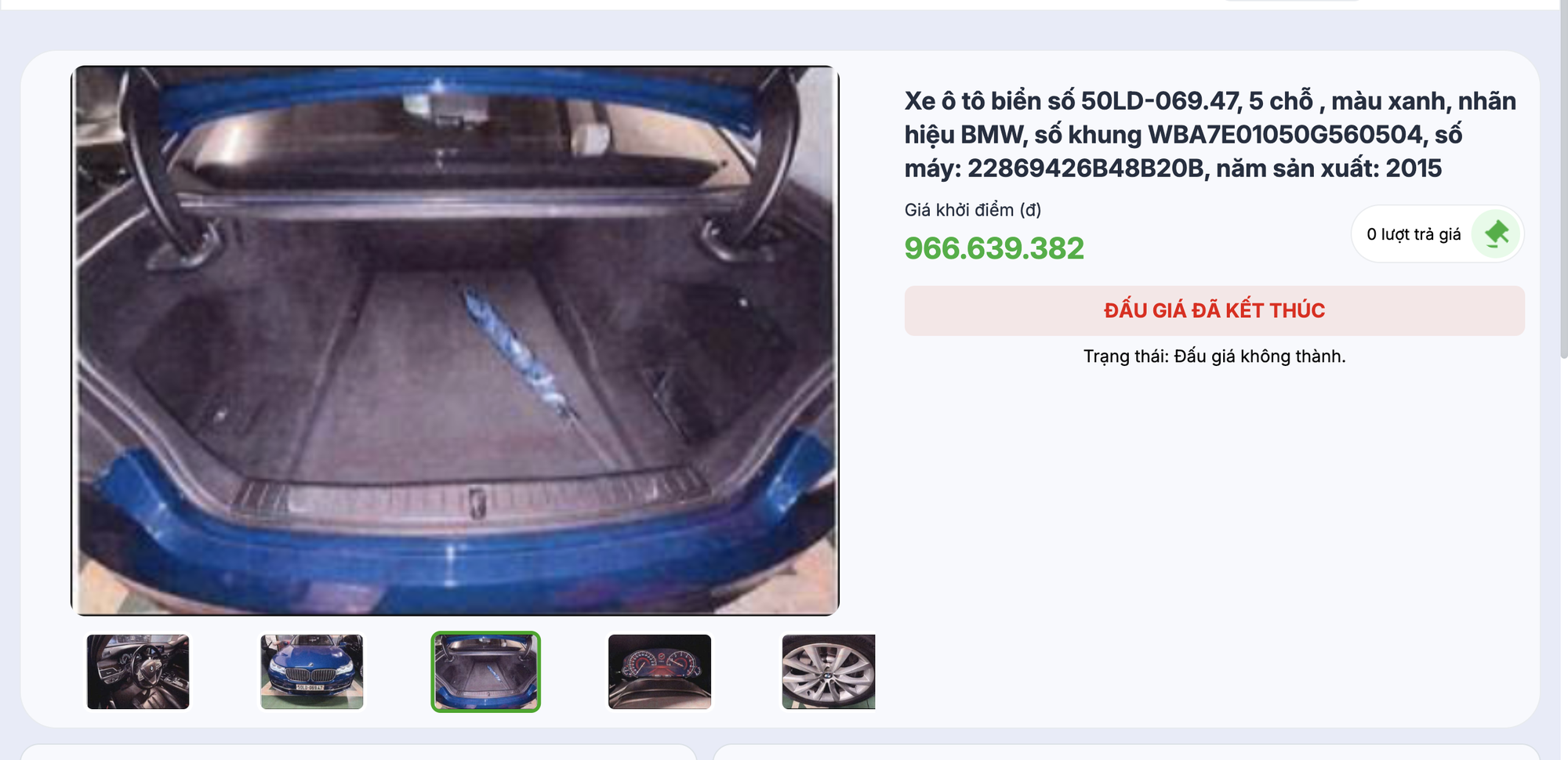 Hạ gi&aacute; 2 xe sang của b&agrave; Trương Mỹ Lan để đấu gi&aacute; lại- Ảnh 1.