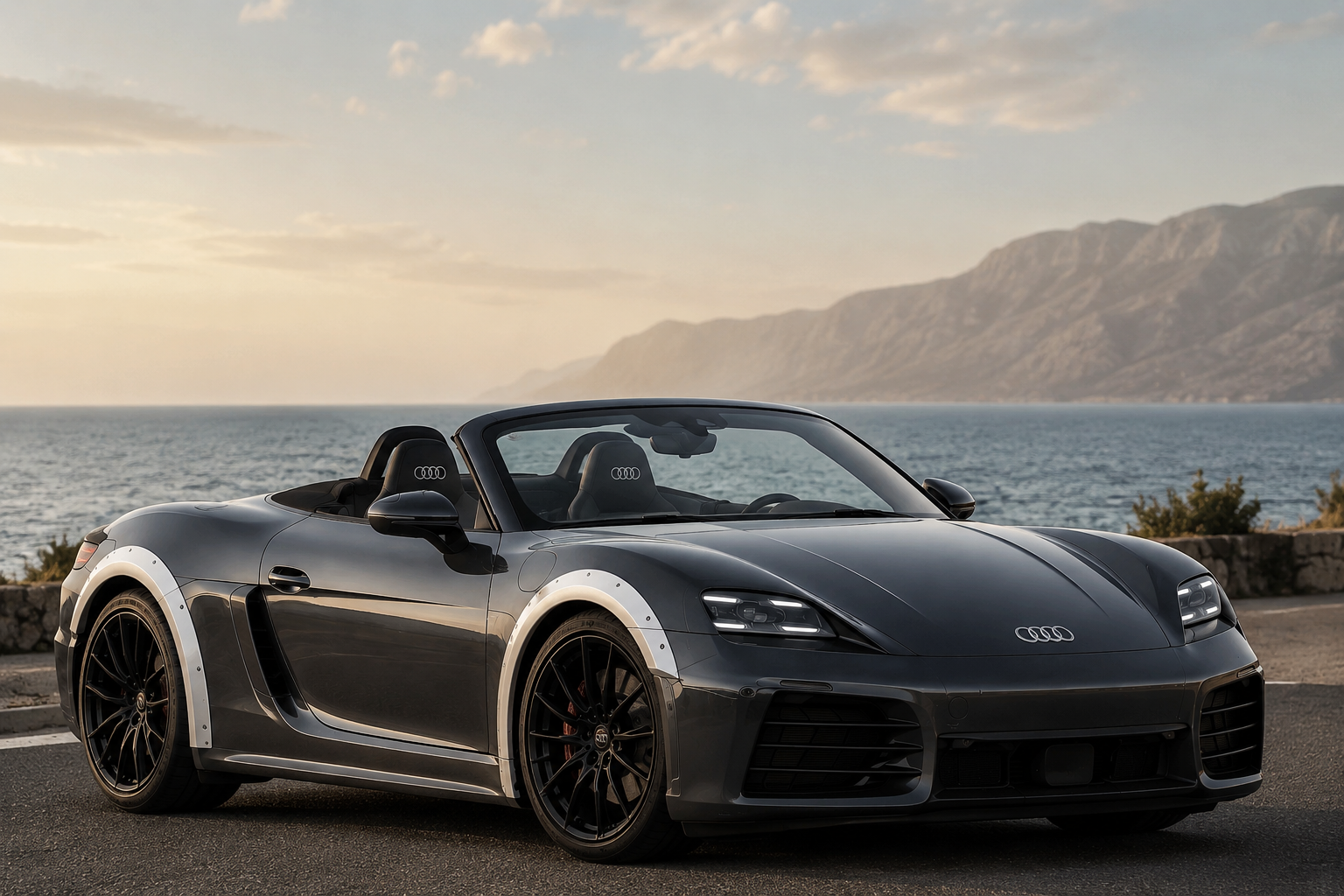 Mẫu xe thay thế Audi TT lộ diện: Thiết kế như 718 Boxster, c&oacute; m&aacute;y xăng lẫn thuần điện, ra mắt v&agrave;o năm sau- Ảnh 3.