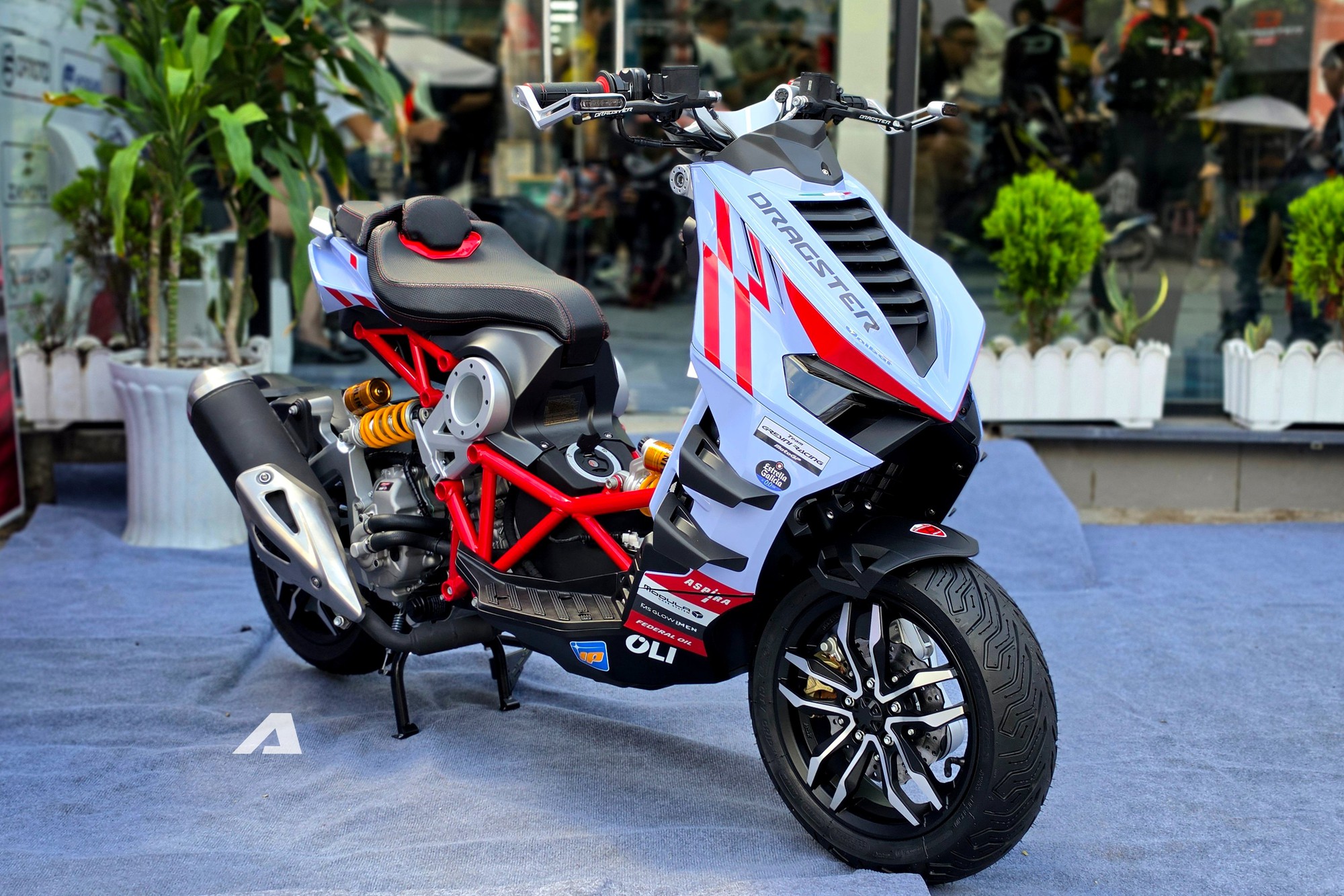 Italjet Dragster 300 Gresini Edition ch&agrave;o h&agrave;ng kh&aacute;ch Việt: Giới hạn 40 chiếc, gi&aacute; đắt hơn cả VF Minio Green, muốn mua cũng kh&ocirc;ng dễ- Ảnh 1.