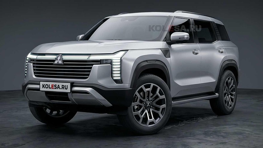 Xem trước Mitsubishi Pajero đời mới cận kề ng&agrave;y ra mắt: D&aacute;ng gần giống Destinator nhưng trau chuốt hơn, sẽ d&ugrave;ng gầm rời, m&aacute;y hybrid cạnh tranh Prado- Ảnh 3.