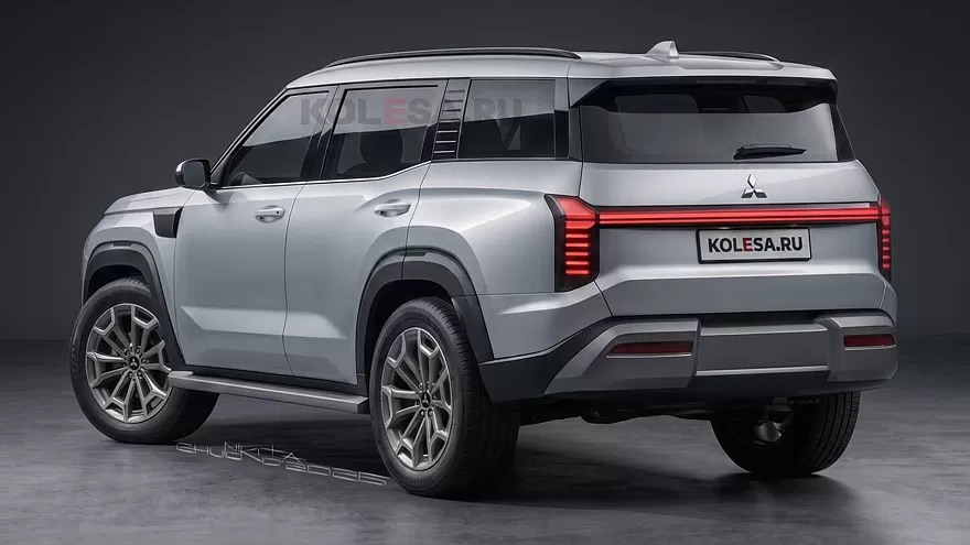 Xem trước Mitsubishi Pajero đời mới cận kề ng&agrave;y ra mắt: D&aacute;ng gần giống Destinator nhưng trau chuốt hơn, sẽ d&ugrave;ng gầm rời, m&aacute;y hybrid cạnh tranh Prado- Ảnh 5.