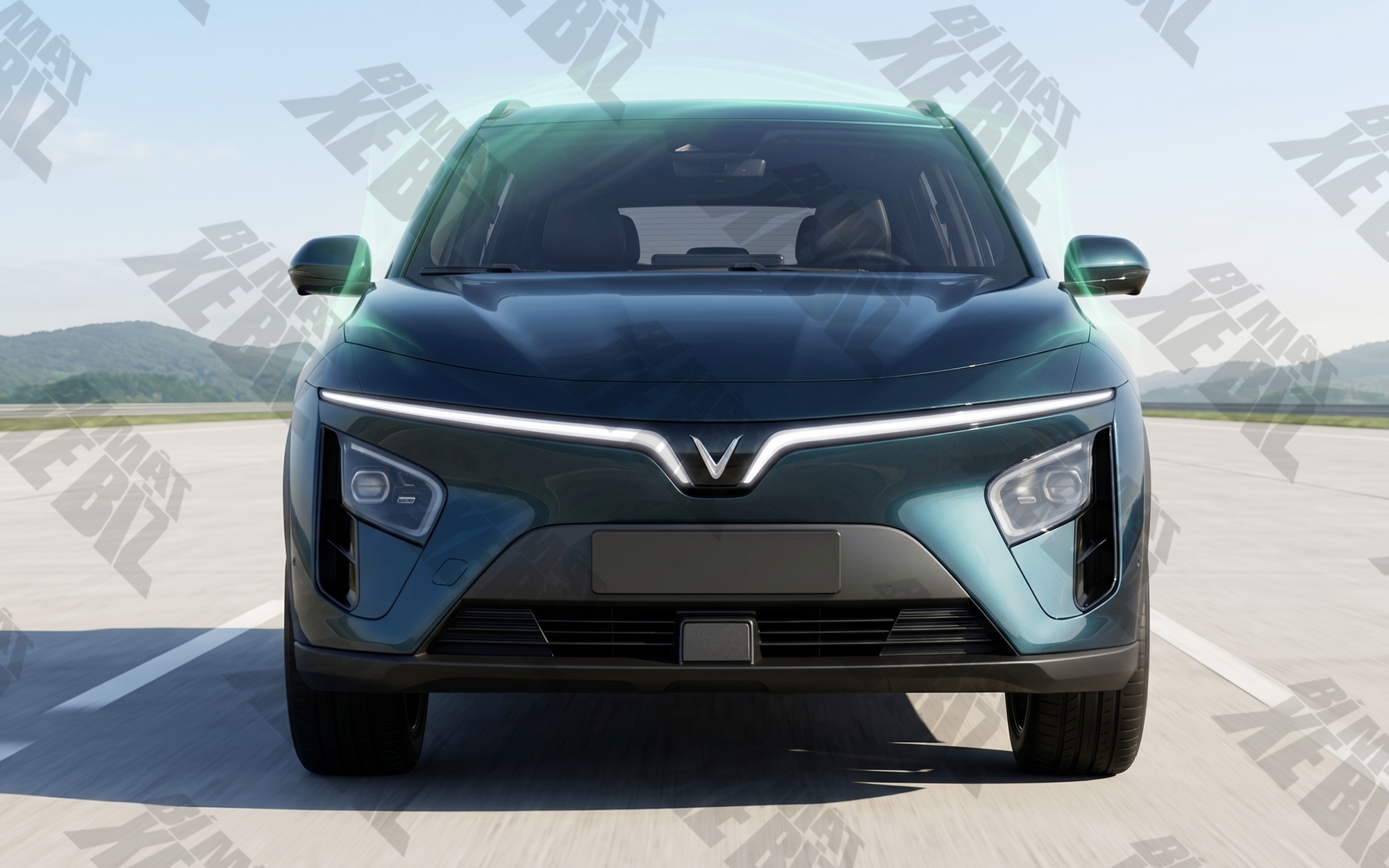 Lộ hình ảnh SUV VinFast mới lạ: Mặt trước như VF 7 nhưng dáng khác, ca-pô gân guốc hơn, tay nắm cửa mới, mâm như MPV 7- Ảnh 2. Lộ hình ảnh SUV VinFast mới lạ: Mặt trước như VF 7 nhưng dáng khác, ca-pô gân guốc hơn, tay nắm cửa mới, mâm như MPV 7- Ảnh 2.