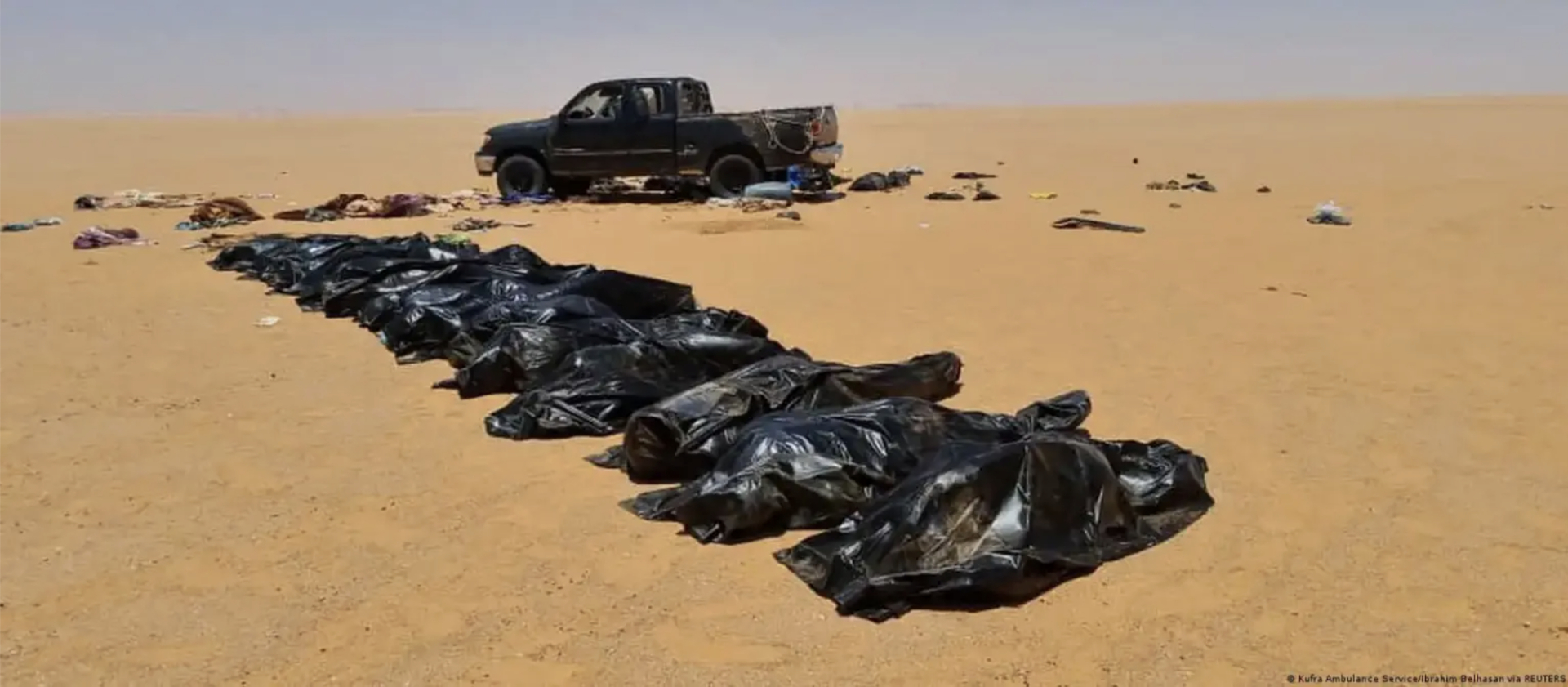 Vụ hỏng xe giữa sa mạc Sahara: 49 người tử vong v&igrave; kh&aacute;t nước- Ảnh 1.
