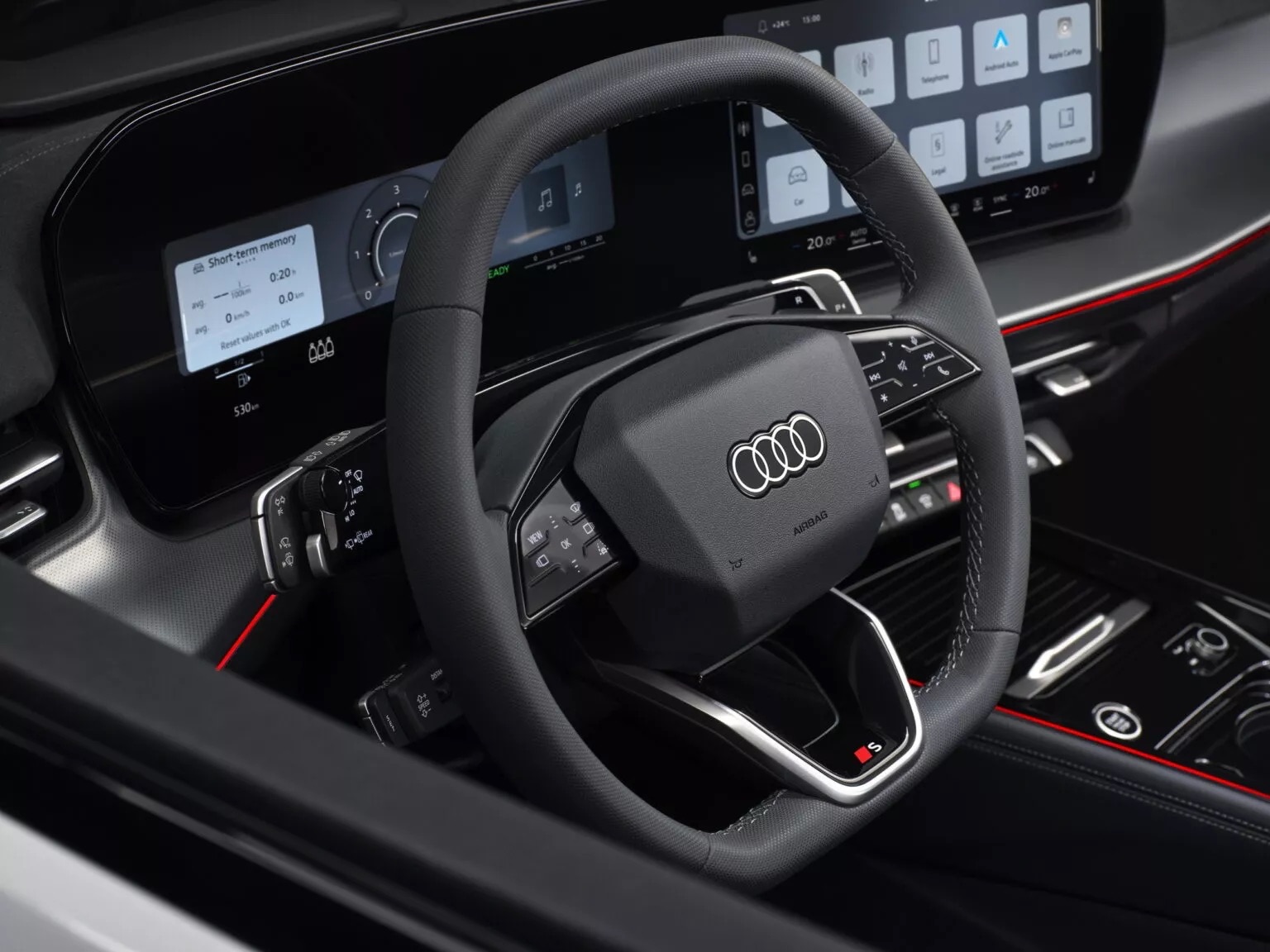 Audi Q3 Sportback 2026 lộ diện sớm trước ng&agrave;y ra mắt Việt Nam: Thiết kế kh&aacute;c ho&agrave;n to&agrave;n đời cũ, c&oacute; g&oacute;i thể thao, dễ d&ugrave;ng động cơ hybrid- Ảnh 9.