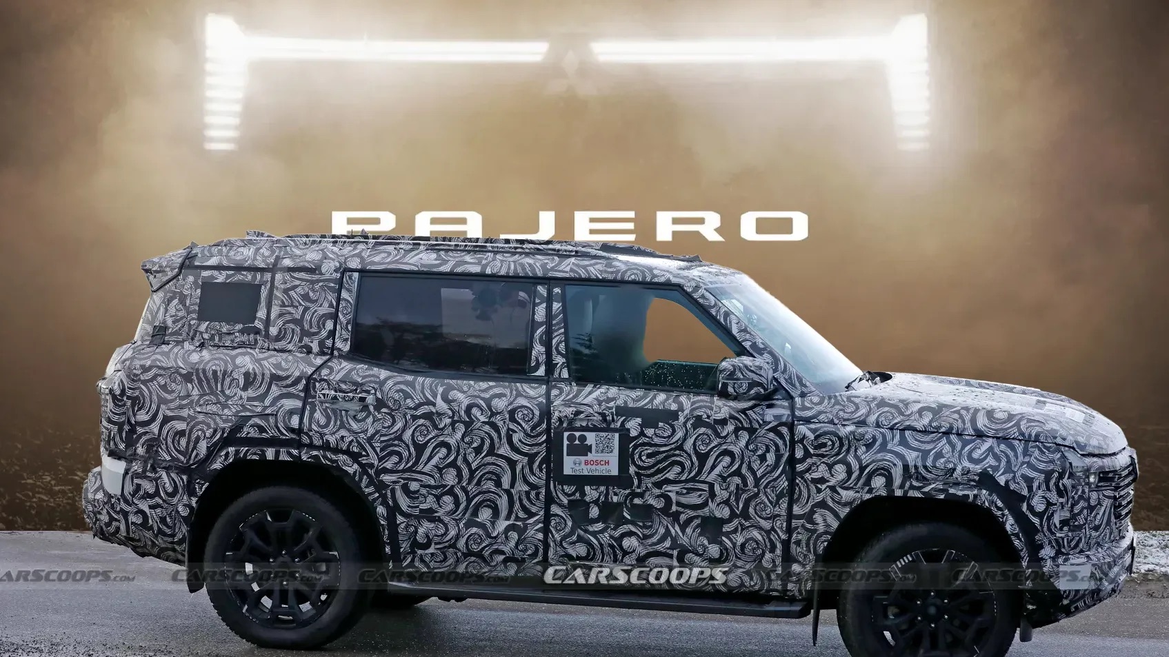 Mitsubishi Pajero 2026 dự kiến ra mắt ngay đầu th&aacute;ng 9, khung gầm Triton, c&oacute; thể bổ sung bản hybrid - Ảnh 1.