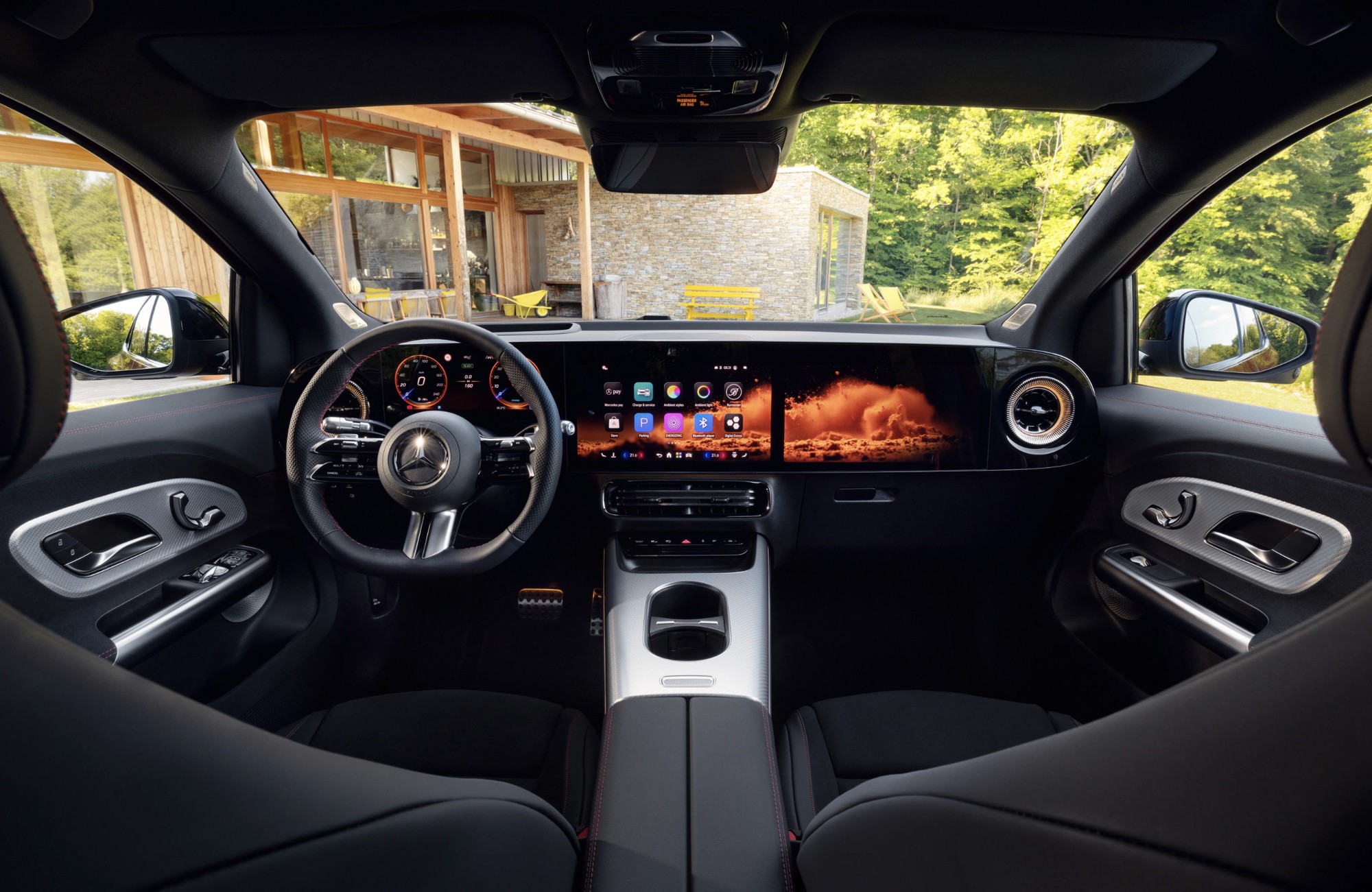Mercedes-Benz GLA 2027 ra mắt: SUV điện chạy 657 km, sạc nhanh l&ecirc;n đến 320 kW, vẫn c&oacute; bản hybrid cho người sợ đi cắm sạc - Ảnh 5.
