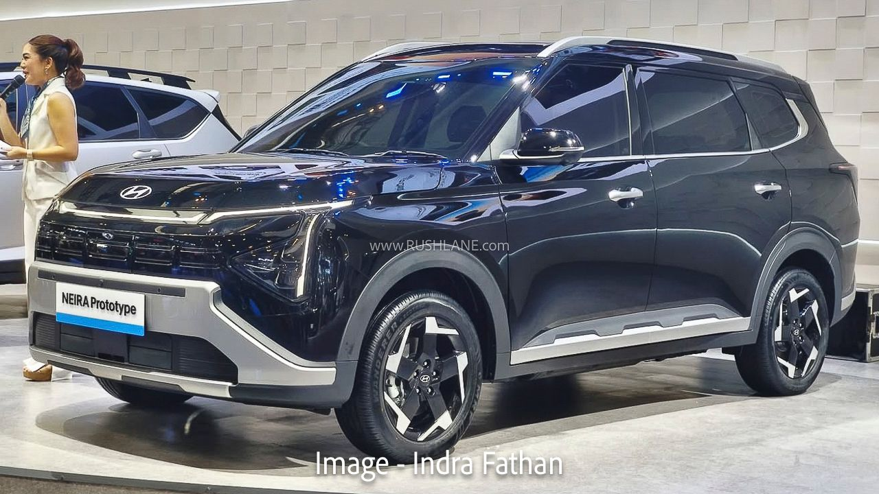 Hyundai Neira lần đầu lộ diện: SUV thuần điện 7 chỗ, thiết kế tương đồng Kia Carens, c&oacute; kế hoạch lắp r&aacute;p tại ĐN&Aacute; - Ảnh 1.