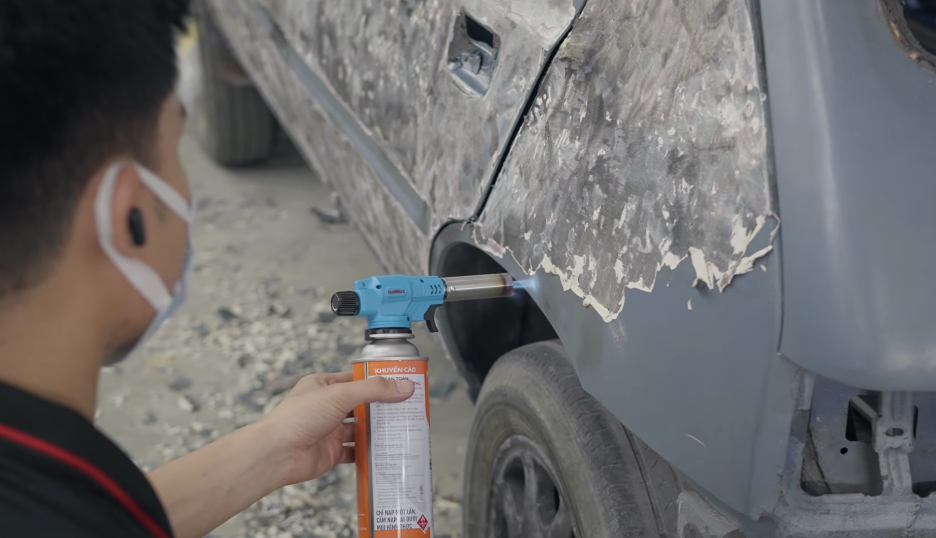 Thợ Việt hồi sinh Peugeot 205 h&agrave;ng hiếm từ sắt rỉ th&agrave;nh long lanh: Mất một năm thực hiện, thay một loạt chi tiết từ ngo&agrave;i v&agrave;o trong - Ảnh 5.