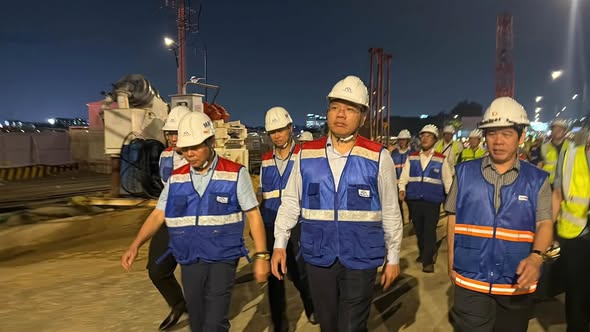 Trong th&aacute;ng n&agrave;y, si&ecirc;u dự &aacute;n metro hơn 55.000 tỷ do THACO triển khai tại TP gi&agrave;u nhất Việt Nam dự kiến đạt cột mốc quan trọng - Ảnh 1.