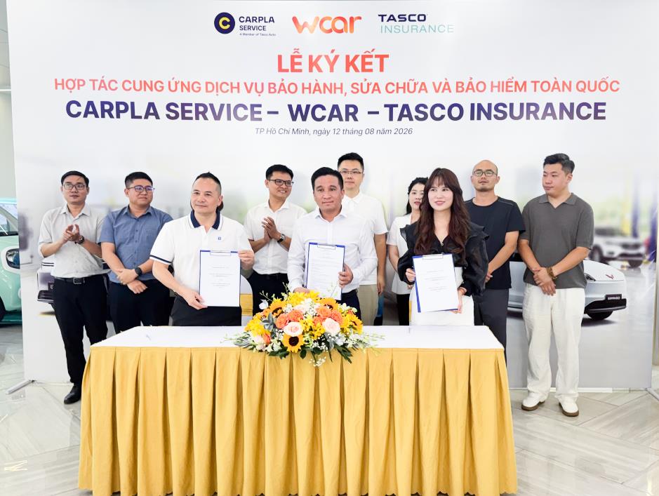 WCAR - Hãng ô tô Hồng Kông bắt tay Carpla Service và Bảo hiểm Tasco để xây dựng một hệ sinh thái dịch vụ ở Việt Nam - Ảnh 1. WCAR - Hãng ô tô Hồng Kông bắt tay Carpla Service và Bảo hiểm Tasco để xây dựng một hệ sinh thái dịch vụ ở Việt Nam - Ảnh 1.
