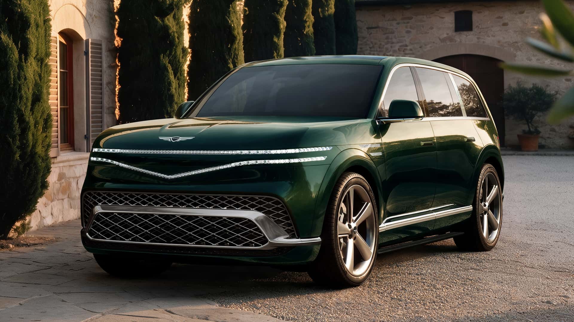SUV điện Genesis GV90 ra mắt: Xe &ocirc; t&ocirc; c&oacute; thể ẩn cột B đầu ti&ecirc;n tr&ecirc;n thế giới, nội thất si&ecirc;u sang đấu Maybach - Ảnh 12.