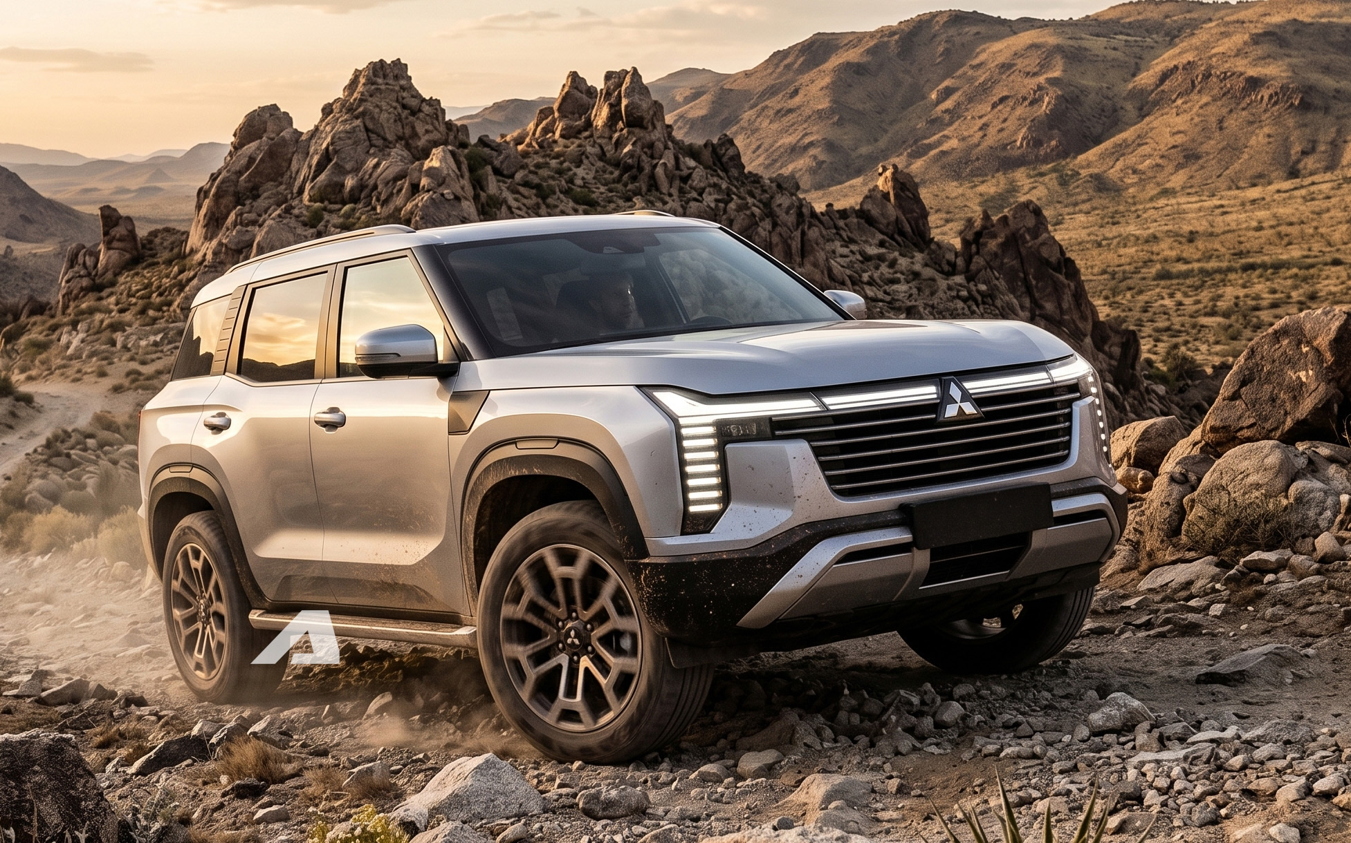 Mitsushi Pajero sắp ra mắt trang bị hệ dẫn động 4 b&aacute;nh mới, dễ 'vượt mặt' Triton bằng khả năng off-road khủng - Ảnh 1.
