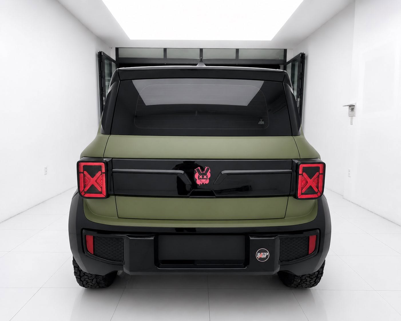 VinFast VF 3 của Ng&ocirc; Kiến Huy lột x&aacute;c kiểu Mini Jeep, th&ecirc;m loạt chi tiết sau khi độ c&aacute;ch đ&acirc;y 1 th&aacute;ng - Ảnh 3.