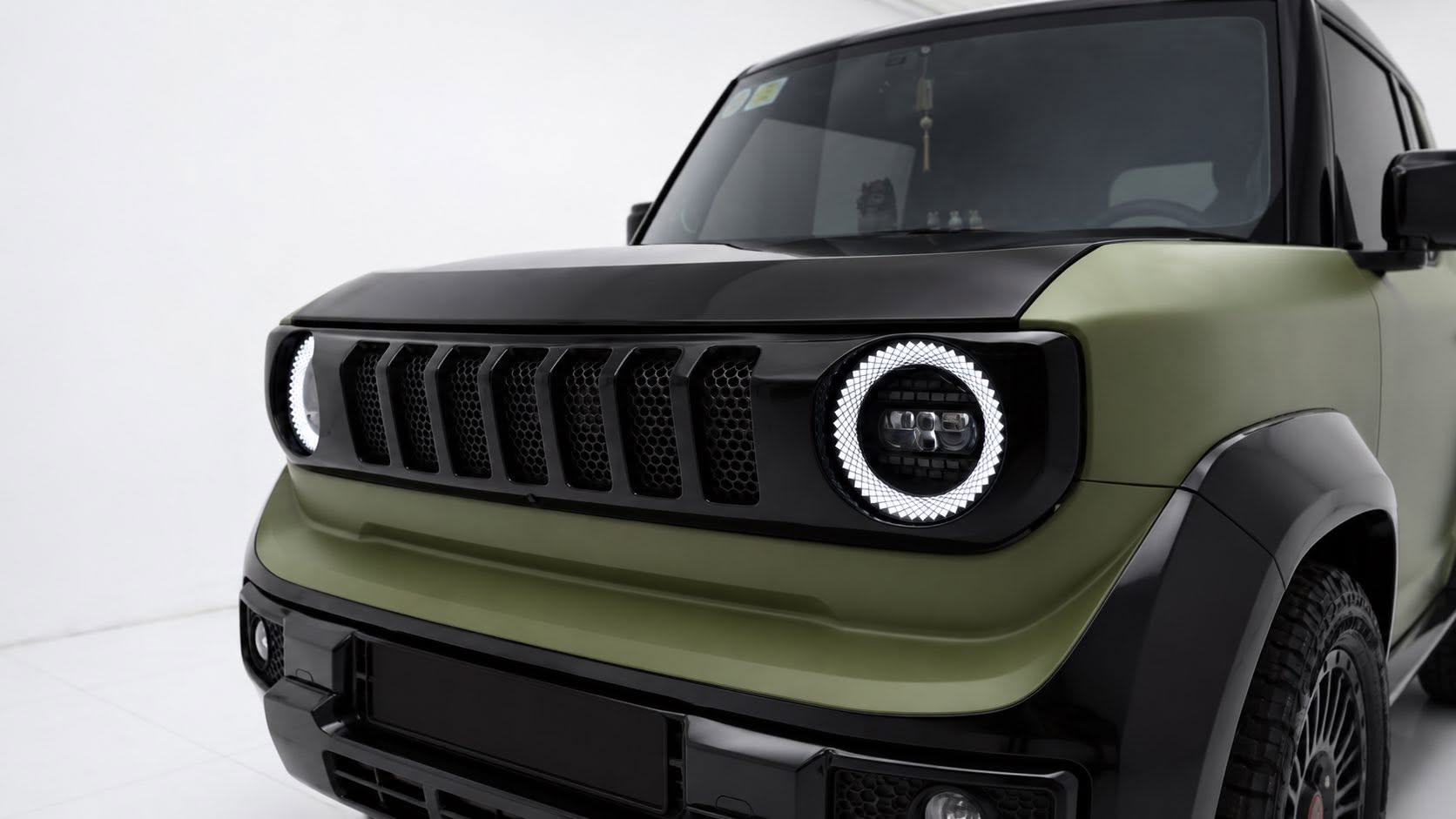 Mini Jeep VinFast VF 3 của Ngô Kiến Huy lột xác kiểu Mini Jeep, thêm loạt chi ...