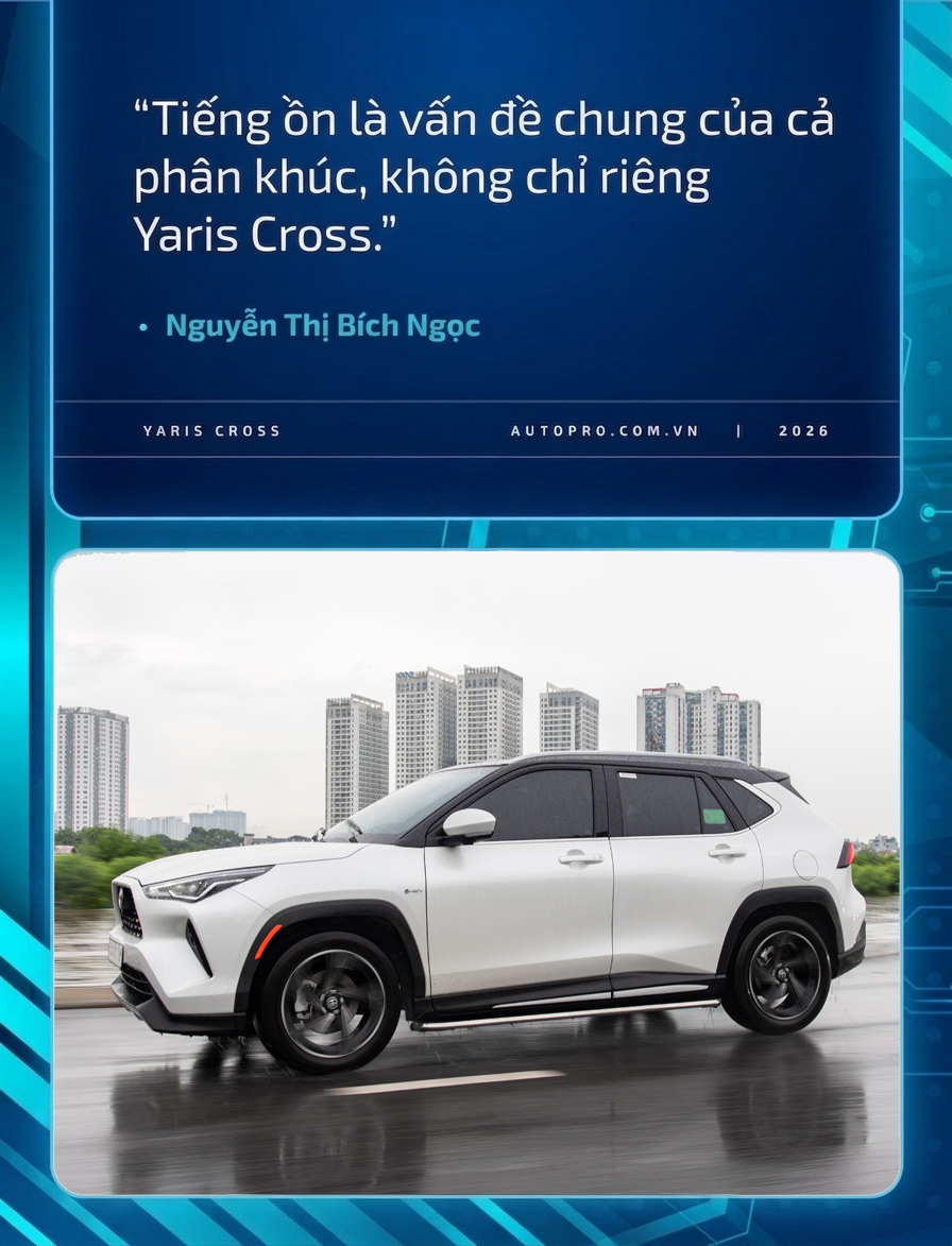 L&aacute;i thử từ Creta, Seltos tới CX-5, nữ chủ xe 25 tuổi chốt Toyota Yaris Cross HEV: &lsquo;Tiện nghi ổn, động cơ hybrid c&oacute; thứ cần cải thiện&rsquo; - Ảnh 11.