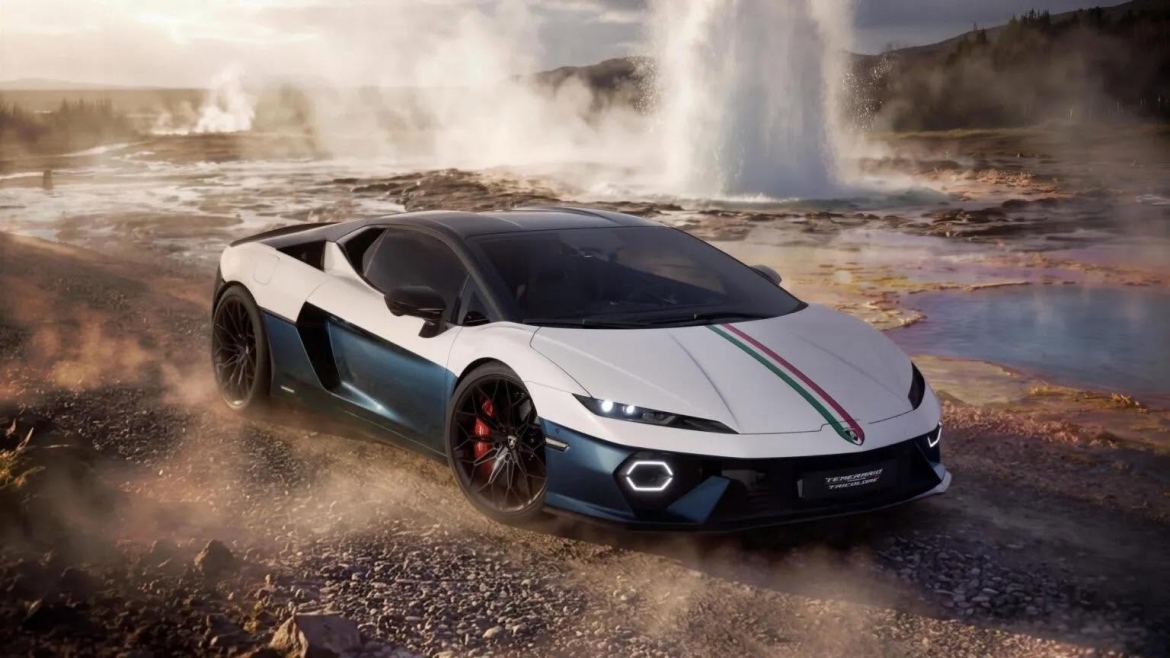 Lamborghini Temerario Tricolore trở lại mạnh gấp đ&ocirc;i Gallardo Tricolore sau 15 năm - Ảnh 7.