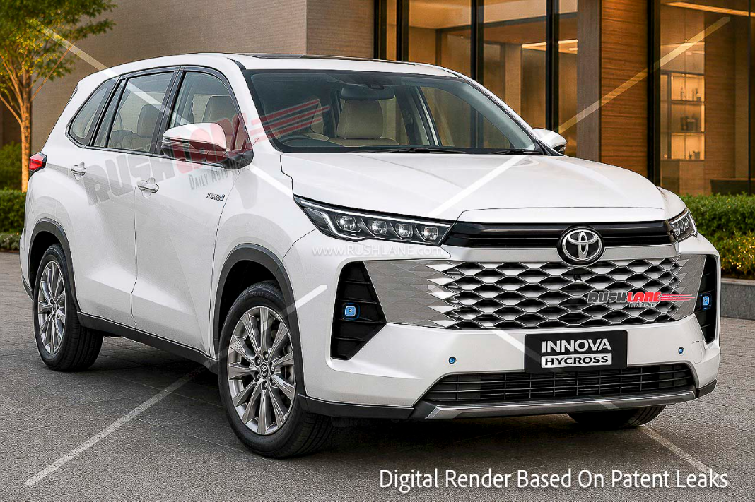 Toyota Innova Cross lộ th&ecirc;m ảnh nội thất: Ghế như bản hiện h&agrave;nh, t&aacute;p-l&ocirc; đổi t&ocirc;ng m&agrave;u, m&agrave;n h&igrave;nh cỡ lớn - Ảnh 11.