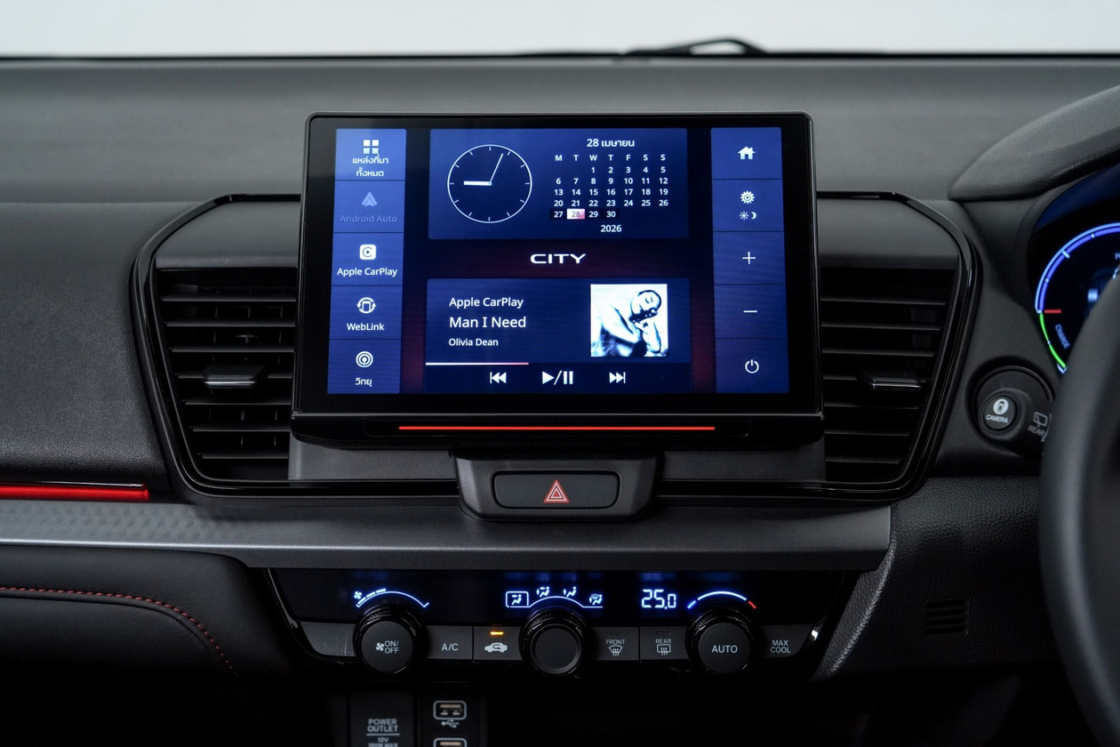 Honda City 2026 lộ nhiều chi tiết ở Việt Nam: Mặt trước kh&aacute;c biệt rất lớn, dễ th&ecirc;m m&agrave;n h&igrave;nh to, c&oacute; hybrid sẽ l&agrave;m kh&oacute; Vios, Accent - Ảnh 15.