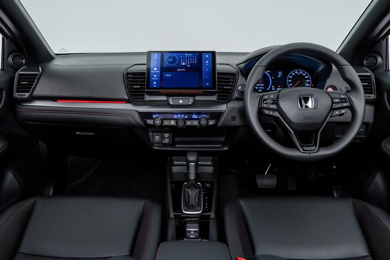 Honda City 2026 lộ nhiều chi tiết ở Việt Nam: Mặt trước kh&aacute;c biệt rất lớn, dễ th&ecirc;m m&agrave;n h&igrave;nh to, c&oacute; hybrid sẽ l&agrave;m kh&oacute; Vios, Accent - Ảnh 9.