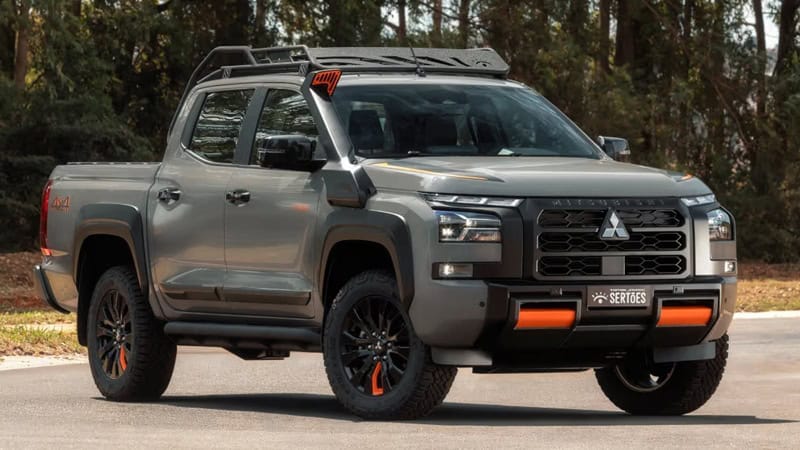 Mitsubishi Triton th&ecirc;m bản đặc biệt: Độ ống thở, gi&aacute; n&oacute;c ch&iacute;nh h&atilde;ng khiến d&acirc;n off-road ph&aacute;t th&egrave;m - Ảnh 4.