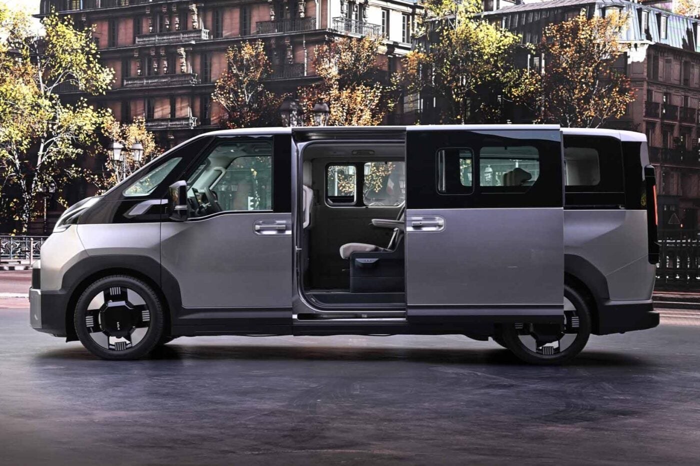 Kia PV7 ra mắt: 23 phi&ecirc;n bản, t&ugrave;y biến tới 11 chỗ ngồi, chạy 460km/sạc, c&oacute; ADAS cạnh tranh Transit - Ảnh 4.