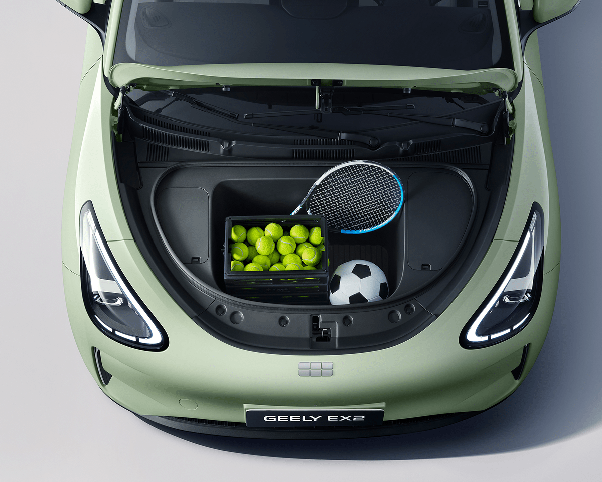 Giải m&atilde; sức h&uacute;t của Geely EX2: Ghi điểm bằng sự thực dụng c&oacute; gu - Ảnh 2.