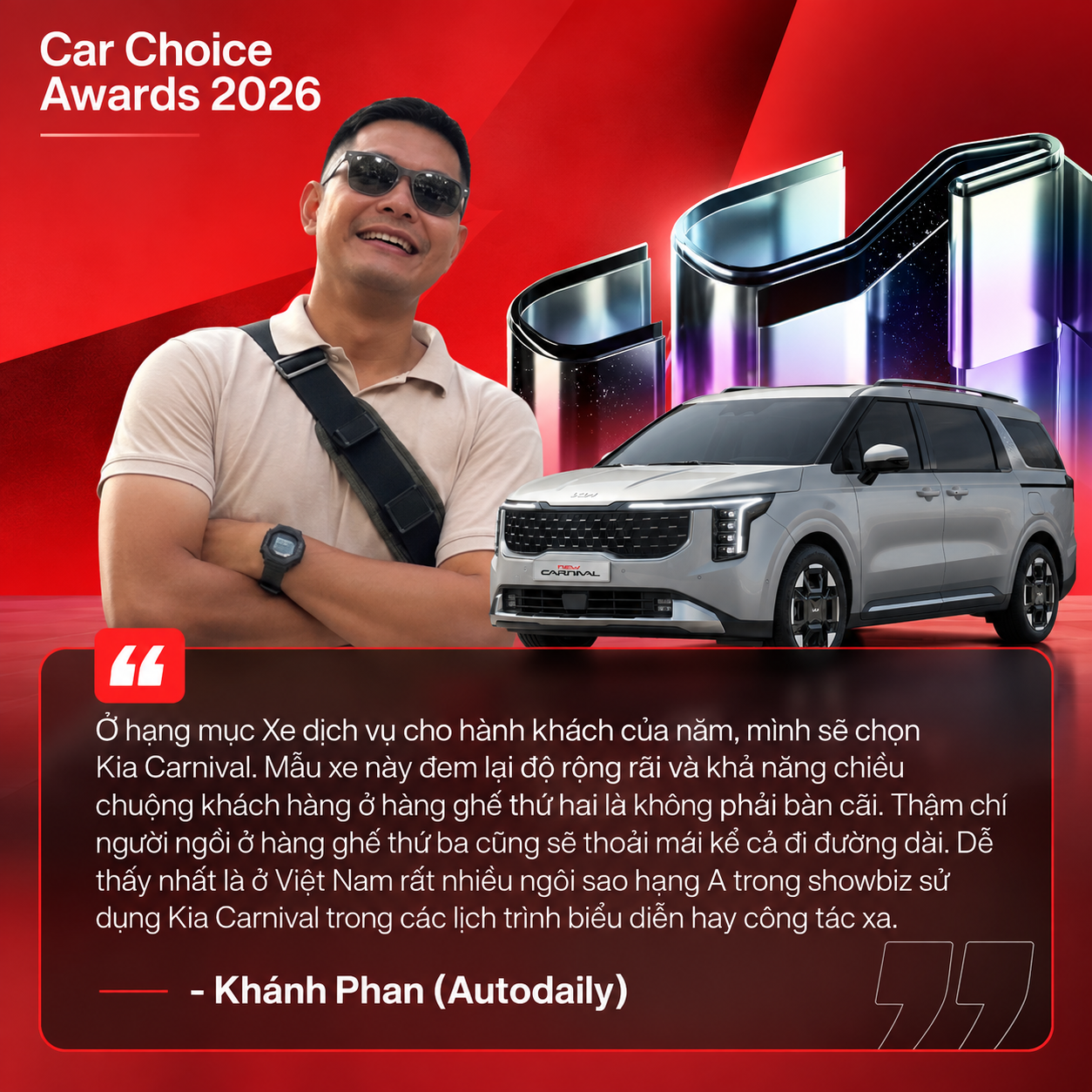 D&agrave;n KOC ng&agrave;nh xe gọi t&ecirc;n loạt &lsquo;ứng cử vi&ecirc;n&rsquo; tại Car Choice Awards 2026: Bất ngờ từ xe Trung Quốc đến những &lsquo;tượng đ&agrave;i&rsquo; cơ kh&iacute; thuần chất! - Ảnh 9.