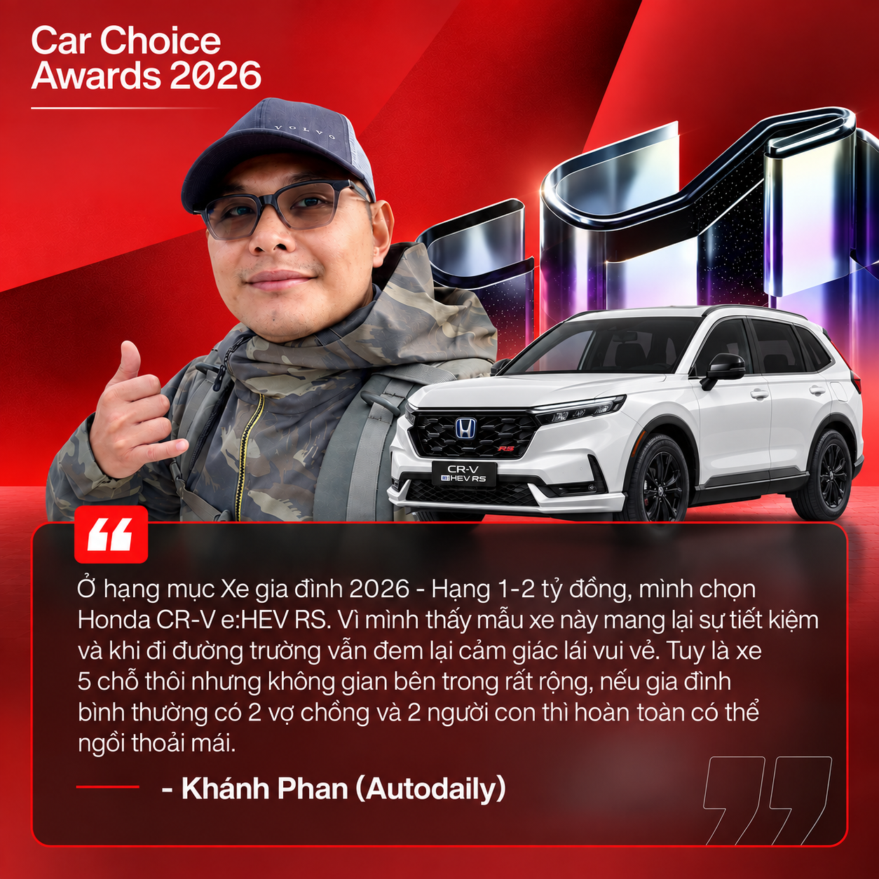 D&agrave;n KOC ng&agrave;nh xe gọi t&ecirc;n loạt &lsquo;ứng cử vi&ecirc;n&rsquo; tại Car Choice Awards 2026: Bất ngờ từ xe Trung Quốc đến những &lsquo;tượng đ&agrave;i&rsquo; cơ kh&iacute; thuần chất! - Ảnh 3.