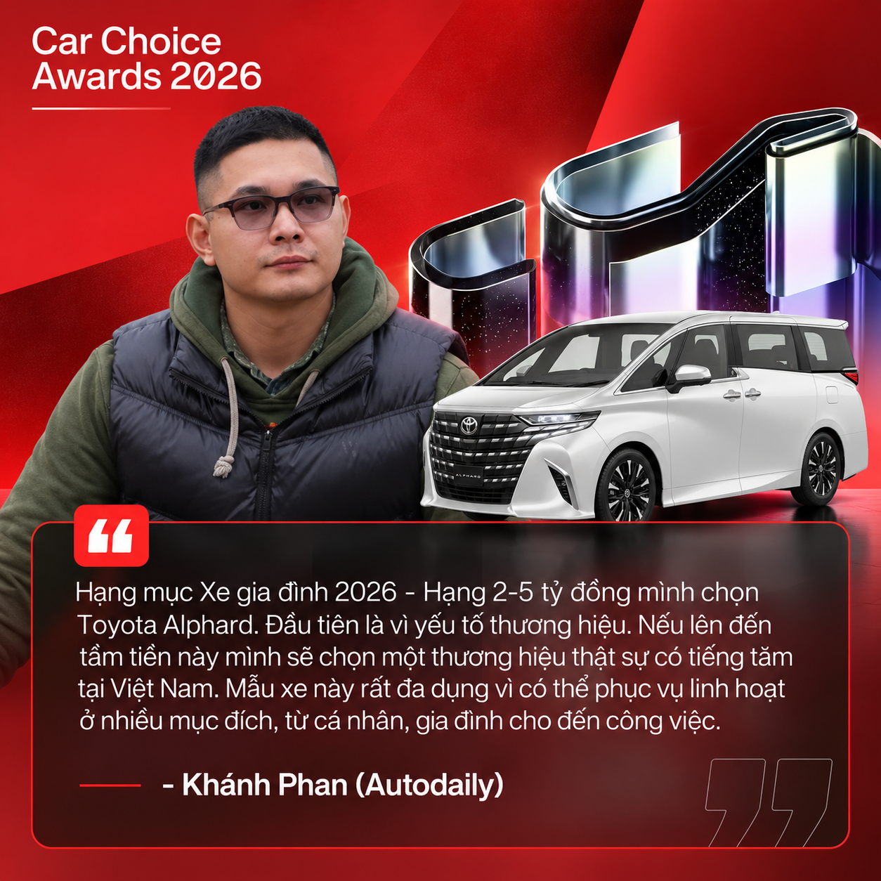 D&agrave;n KOC ng&agrave;nh xe gọi t&ecirc;n loạt &lsquo;ứng cử vi&ecirc;n&rsquo; tại Car Choice Awards 2026: Bất ngờ từ xe Trung Quốc đến những &lsquo;tượng đ&agrave;i&rsquo; cơ kh&iacute; thuần chất! - Ảnh 4.
