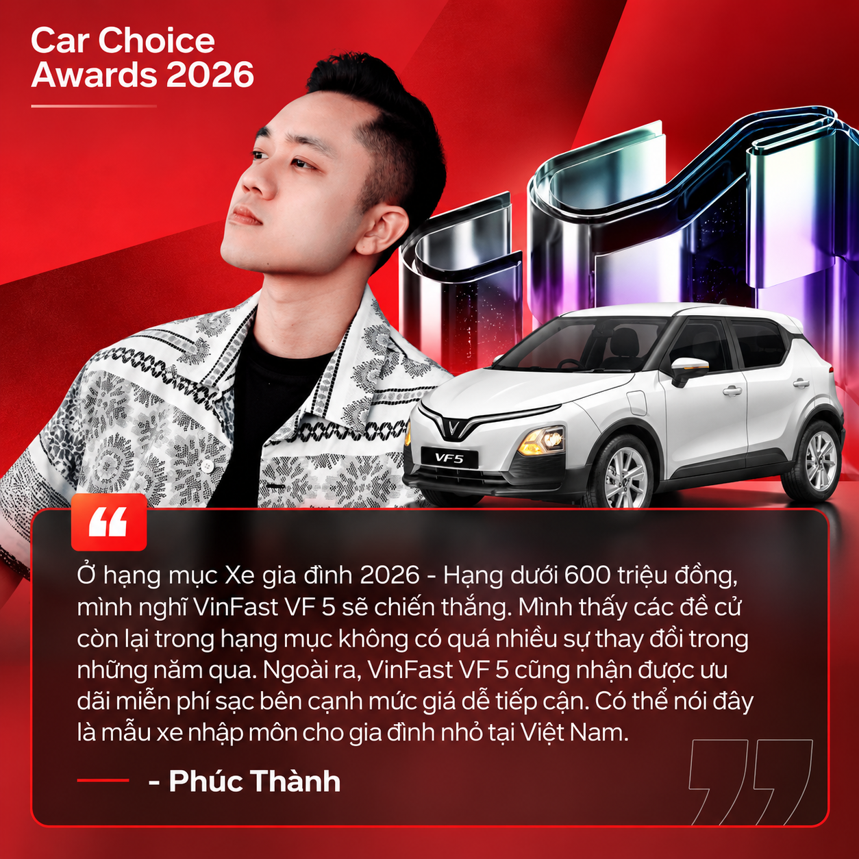 D&agrave;n KOC ng&agrave;nh xe gọi t&ecirc;n loạt &lsquo;ứng cử vi&ecirc;n&rsquo; tại Car Choice Awards 2026: Bất ngờ từ xe Trung Quốc đến những &lsquo;tượng đ&agrave;i&rsquo; cơ kh&iacute; thuần chất! - Ảnh 1.