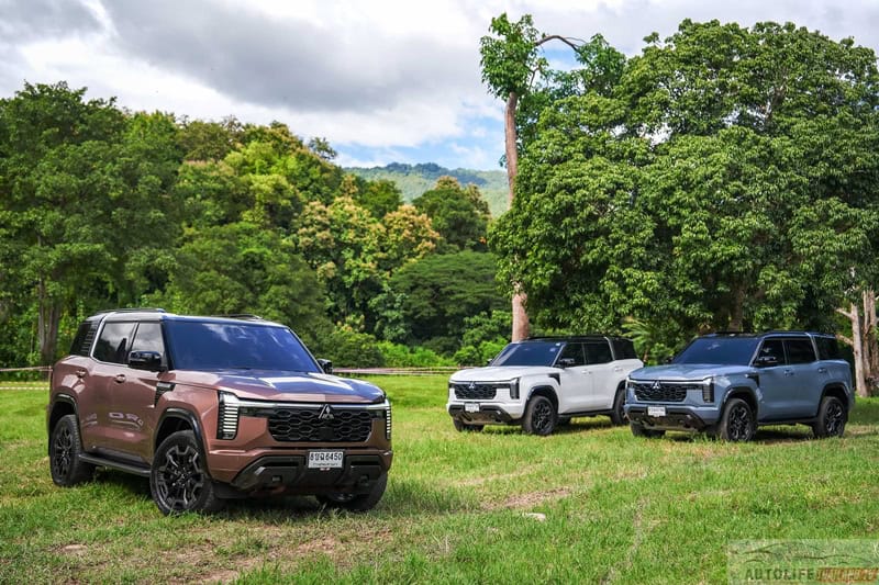 Mitsubishi Pajero thế hệ mới chốt ng&agrave;y ra mắt ĐN&Aacute;: 3 phi&ecirc;n bản gi&aacute; quy đổi từ 1,2 tỷ, m&aacute;y dầu hơn 200m&atilde; lực, tham vọng đấu Everest - Ảnh 1.